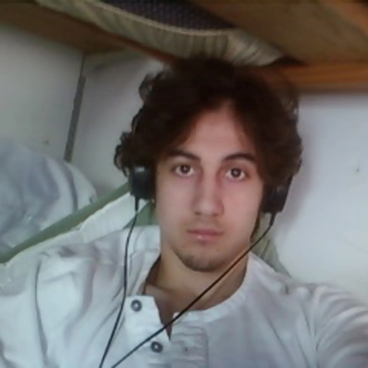 Dzhokhar Tsarnaev is pictured in this handout photo presented as evidence by the U.S. Attorney's Office in Boston