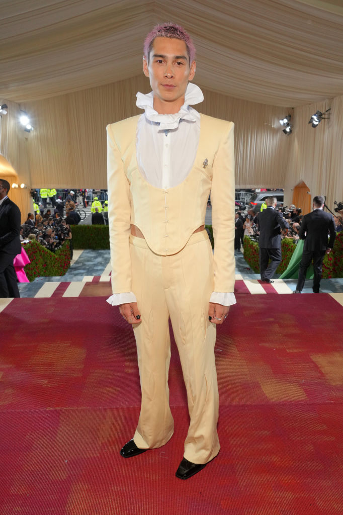 Evan Mock attends the Met Gala