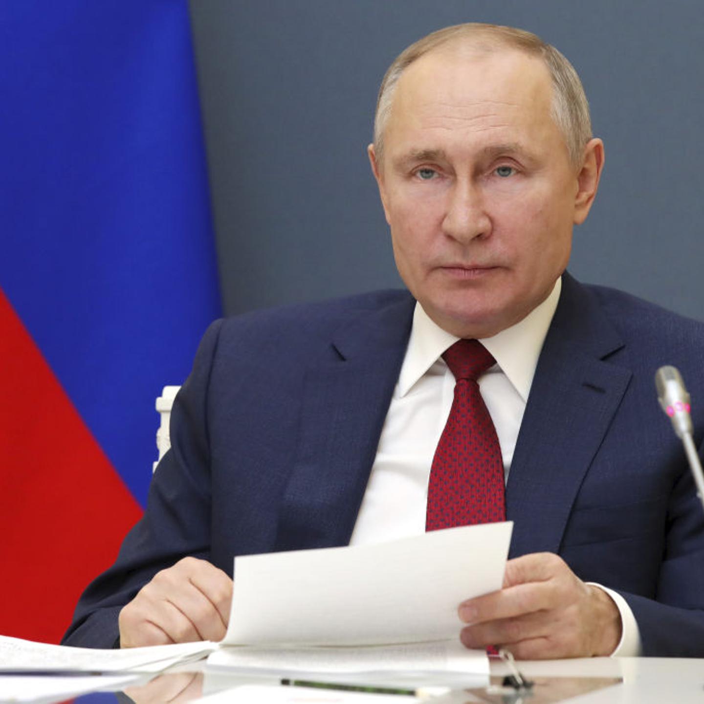 Russian President Putin takes part in World Economic Forum's Davos Agenda 2021 via video link