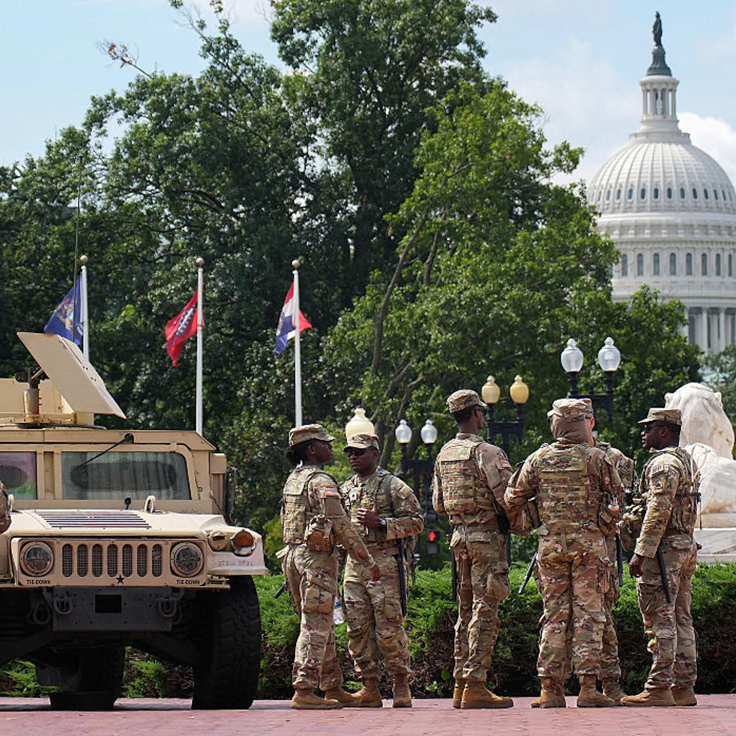 Trump Increases Federal Law Enforcement Presence, Deploys National Guard In Nation's Capital