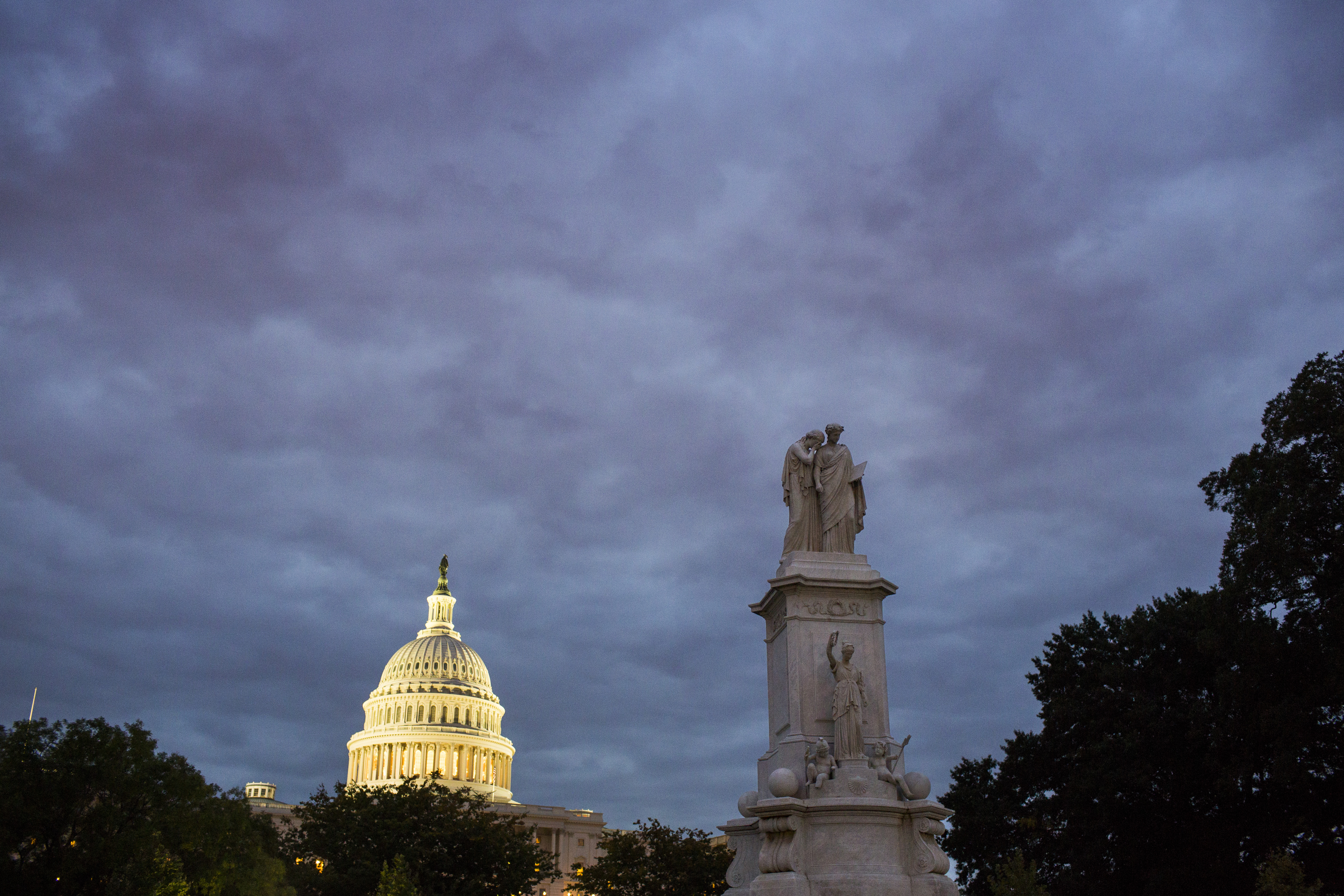 The U.S. Capitol at sunrise in Washington, D.C., on Oct. 1, 2013, the first day of a federal government shutdown since 1996.