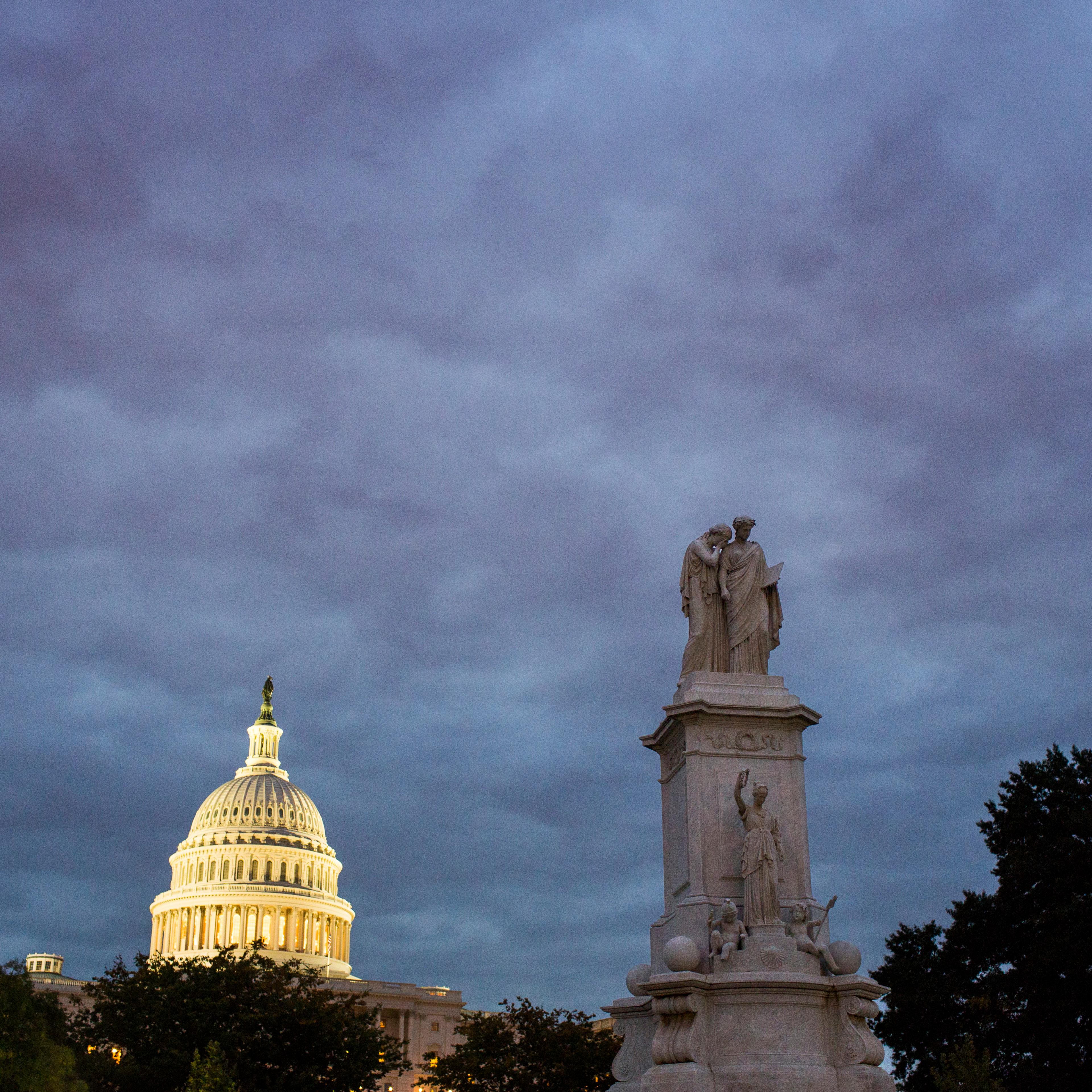 The U.S. Capitol at sunrise in Washington, D.C., on Oct. 1, 2013, the first day of a federal government shutdown since 1996.