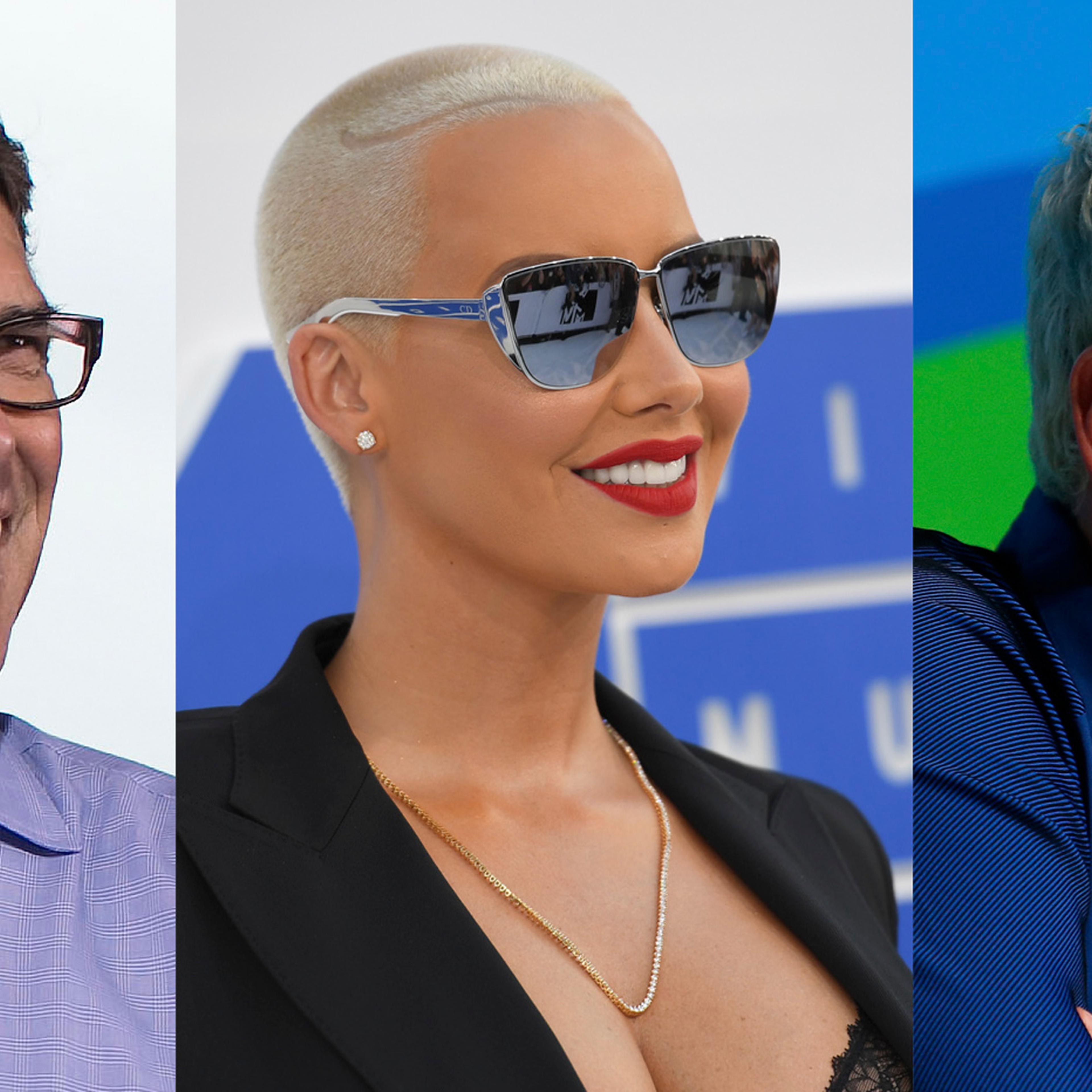Rick Perry, Amber Rose and Ryan Lochte