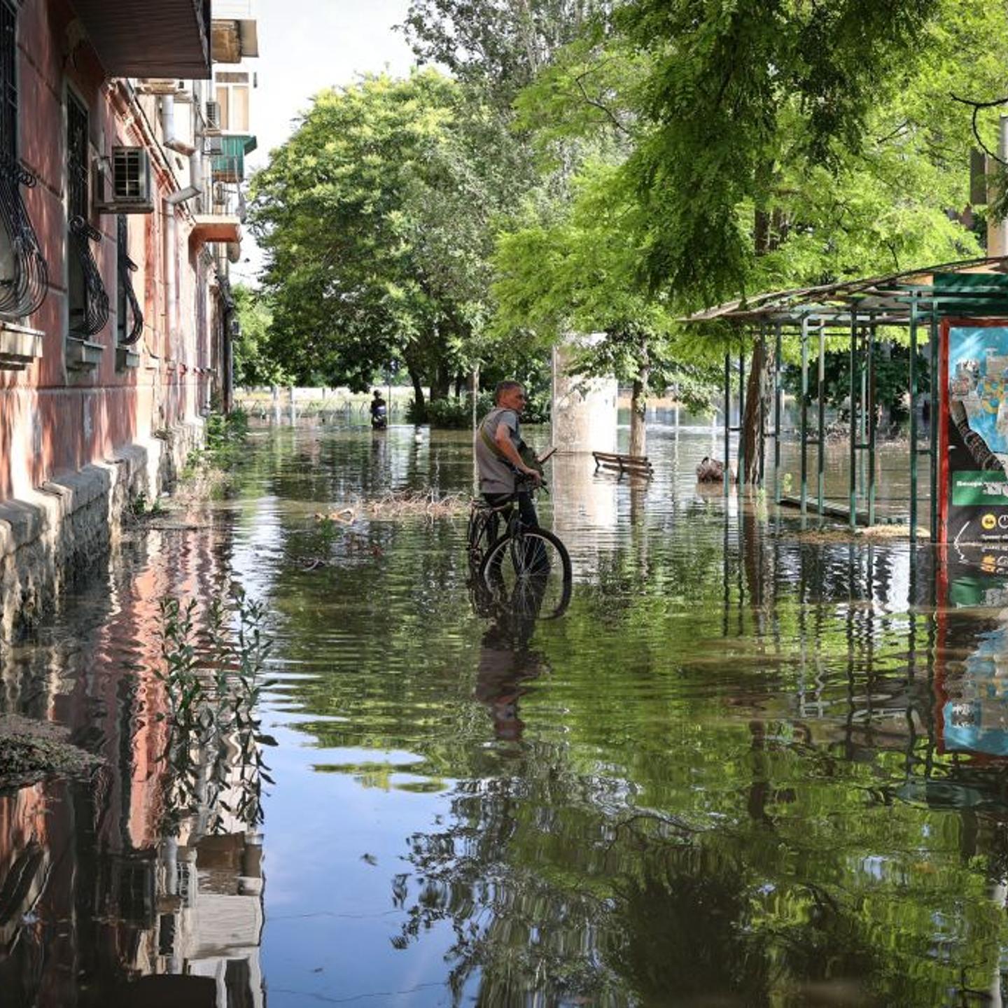 The partial destruction on June 6, of the major Russian-held dam in southern Ukraine unleashed a torrent of water that flooded two dozen villages forcing mass evacuation, sparking fears of a humanitarian disaster near the war's front line.