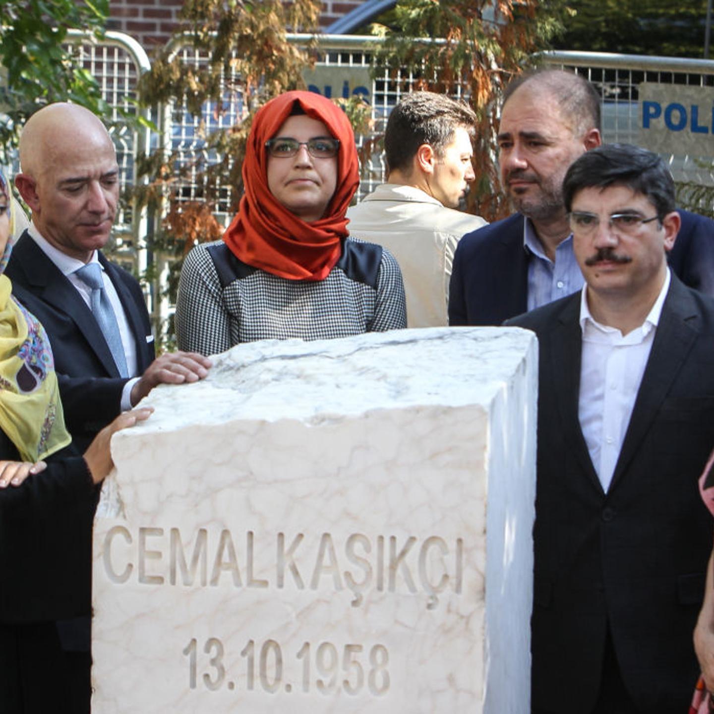 One Year Anniversary Memorial Held For Murdered Journalist Jamal Khashoggi