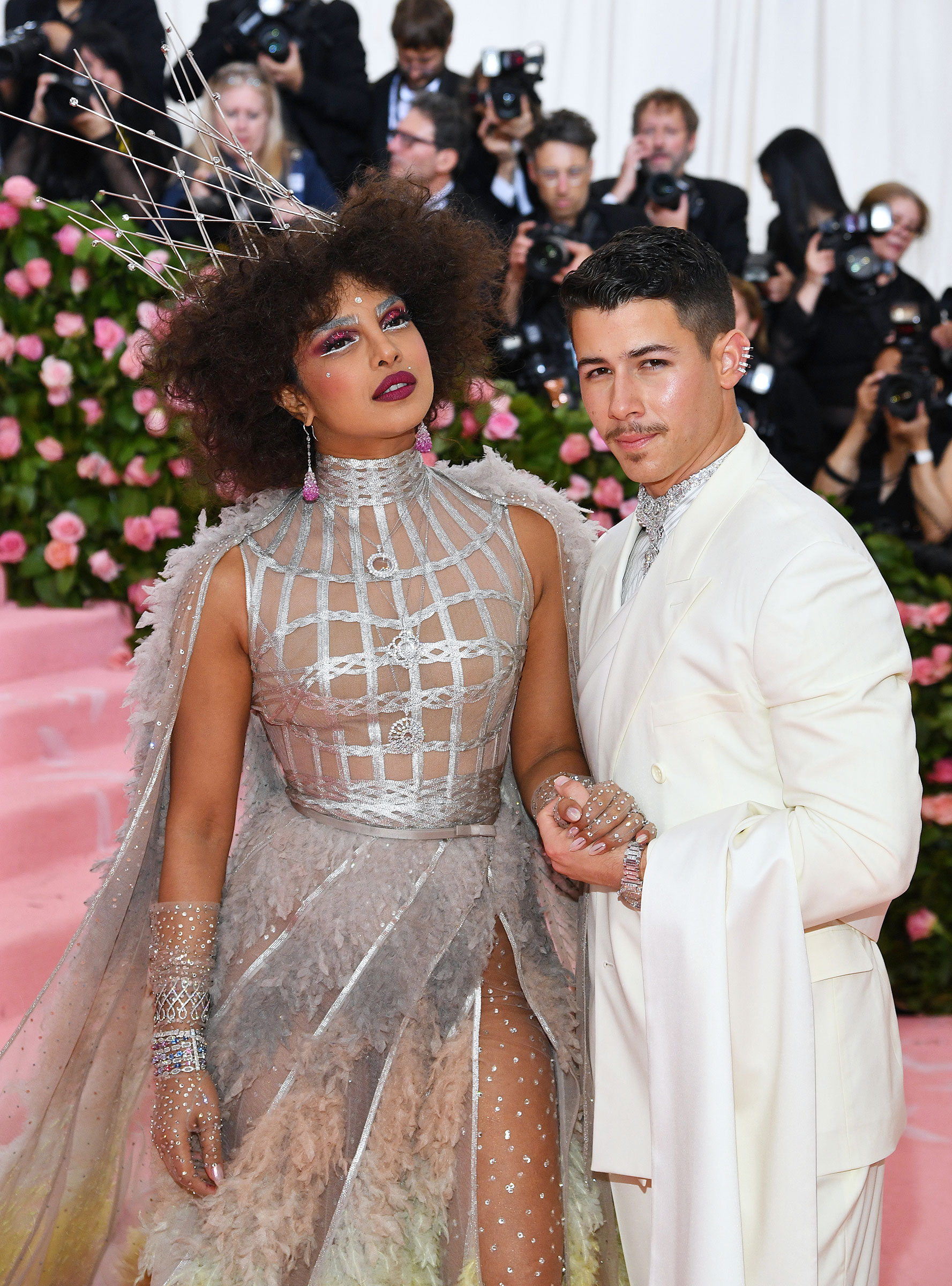 Priyanka Chopra and Nick Jonas and attend The 2019 Met Gala Celebrating Camp