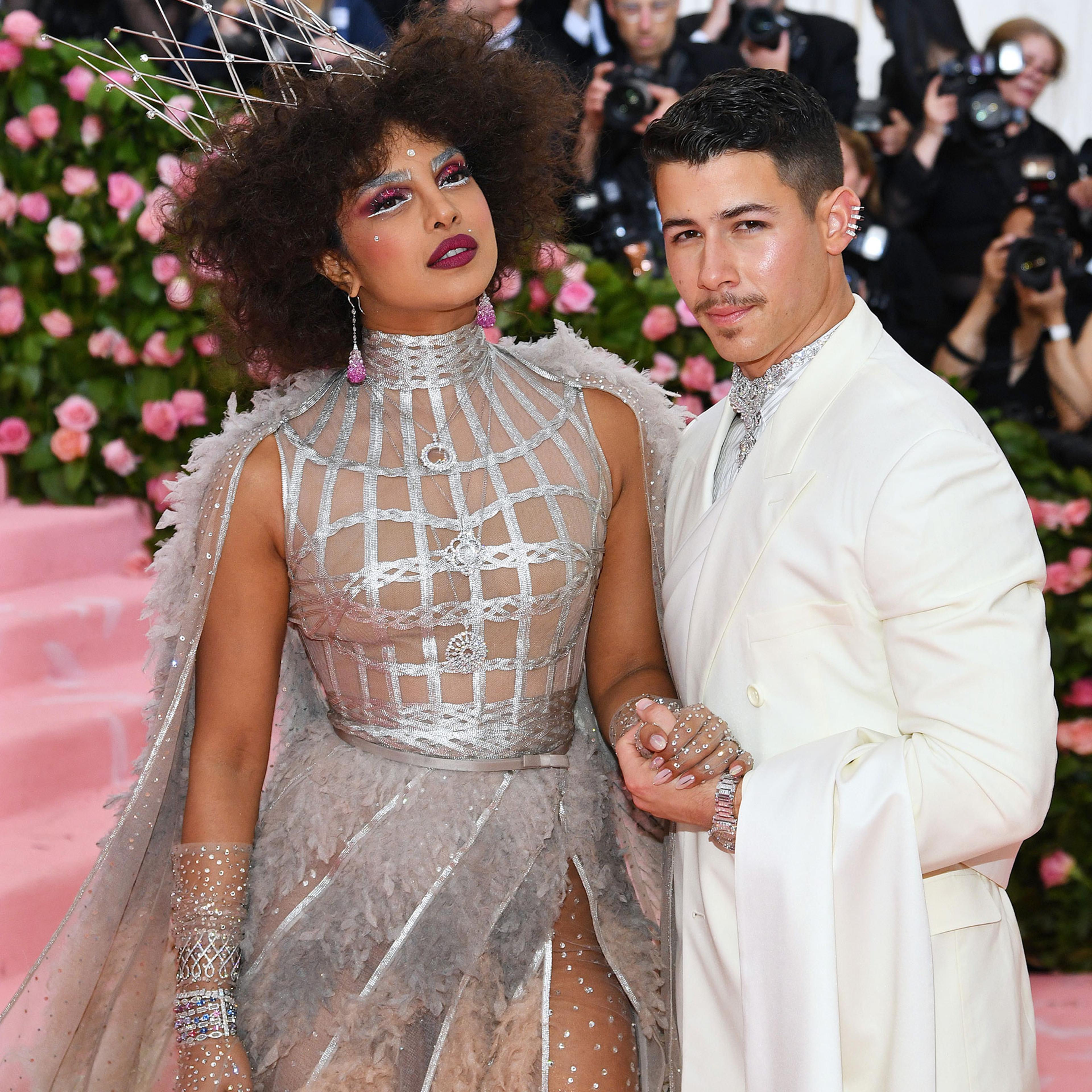 Priyanka Chopra and Nick Jonas and attend The 2019 Met Gala Celebrating Camp