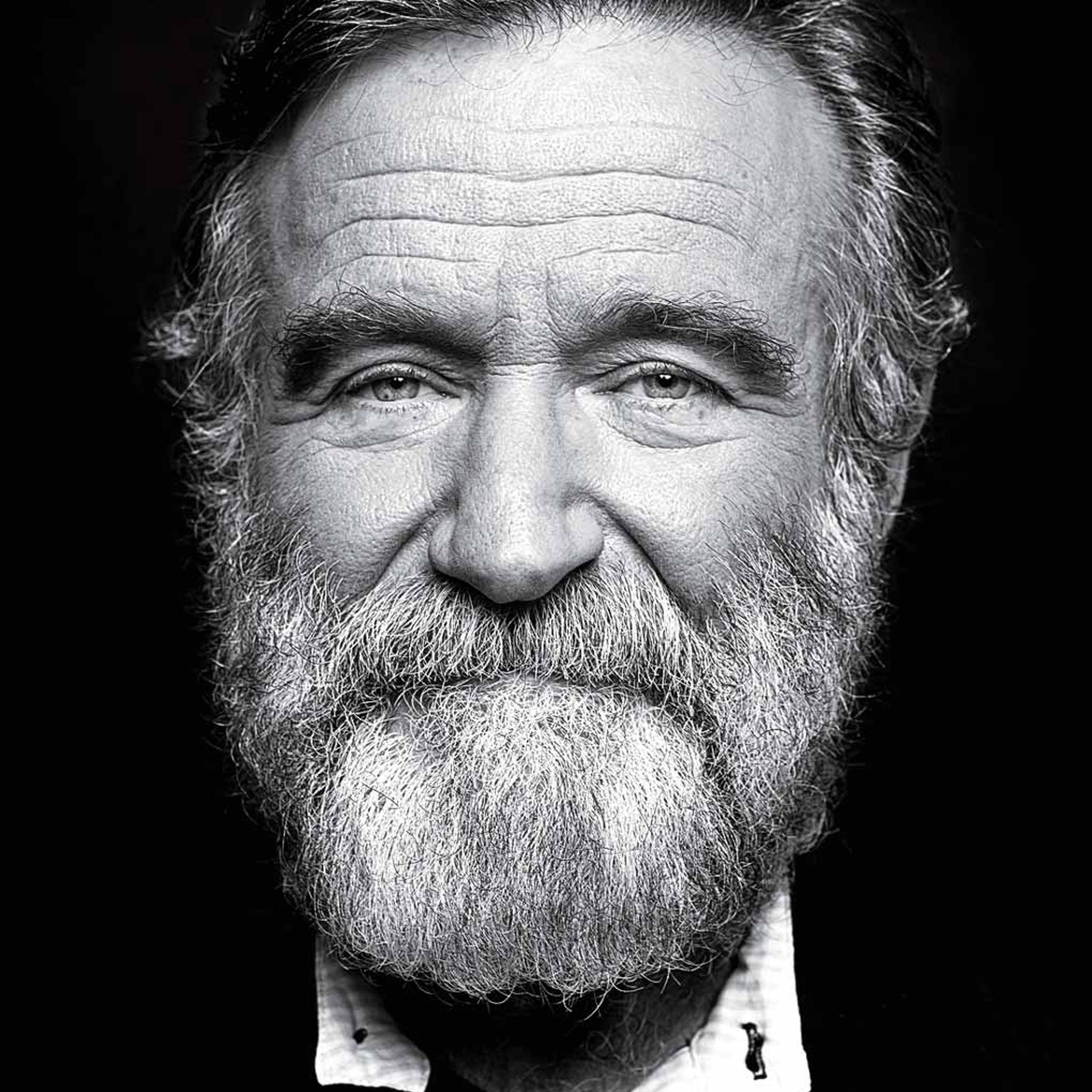 Robin Williams Portrait by Peter Hapak for TIME