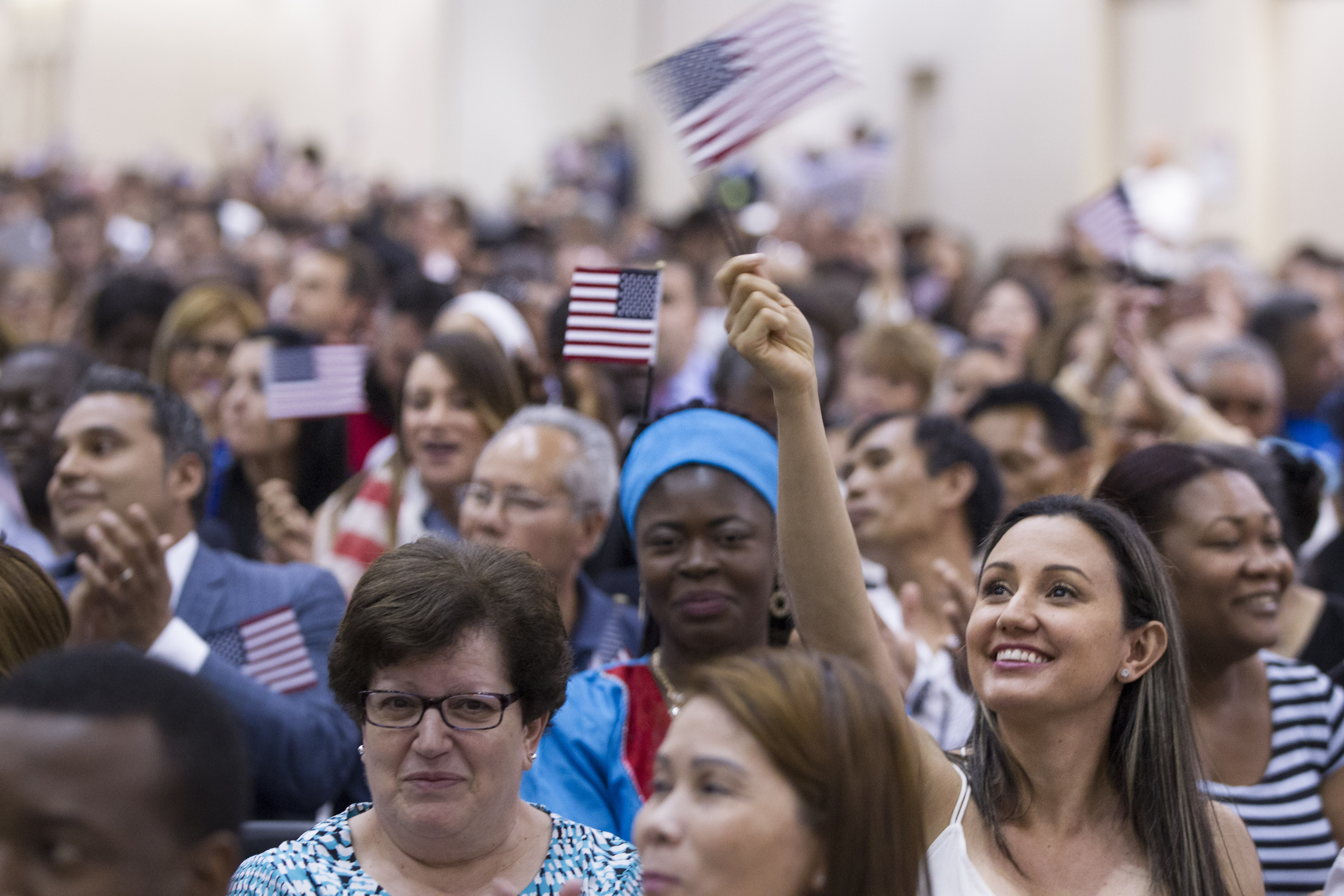 Naturalization Ceremony In Boston