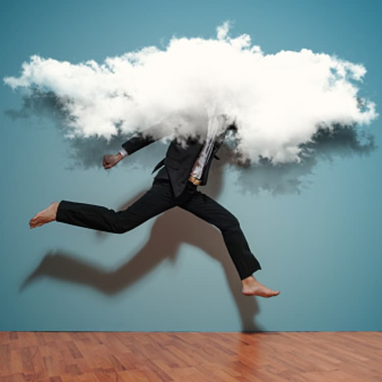 man-cloud-head