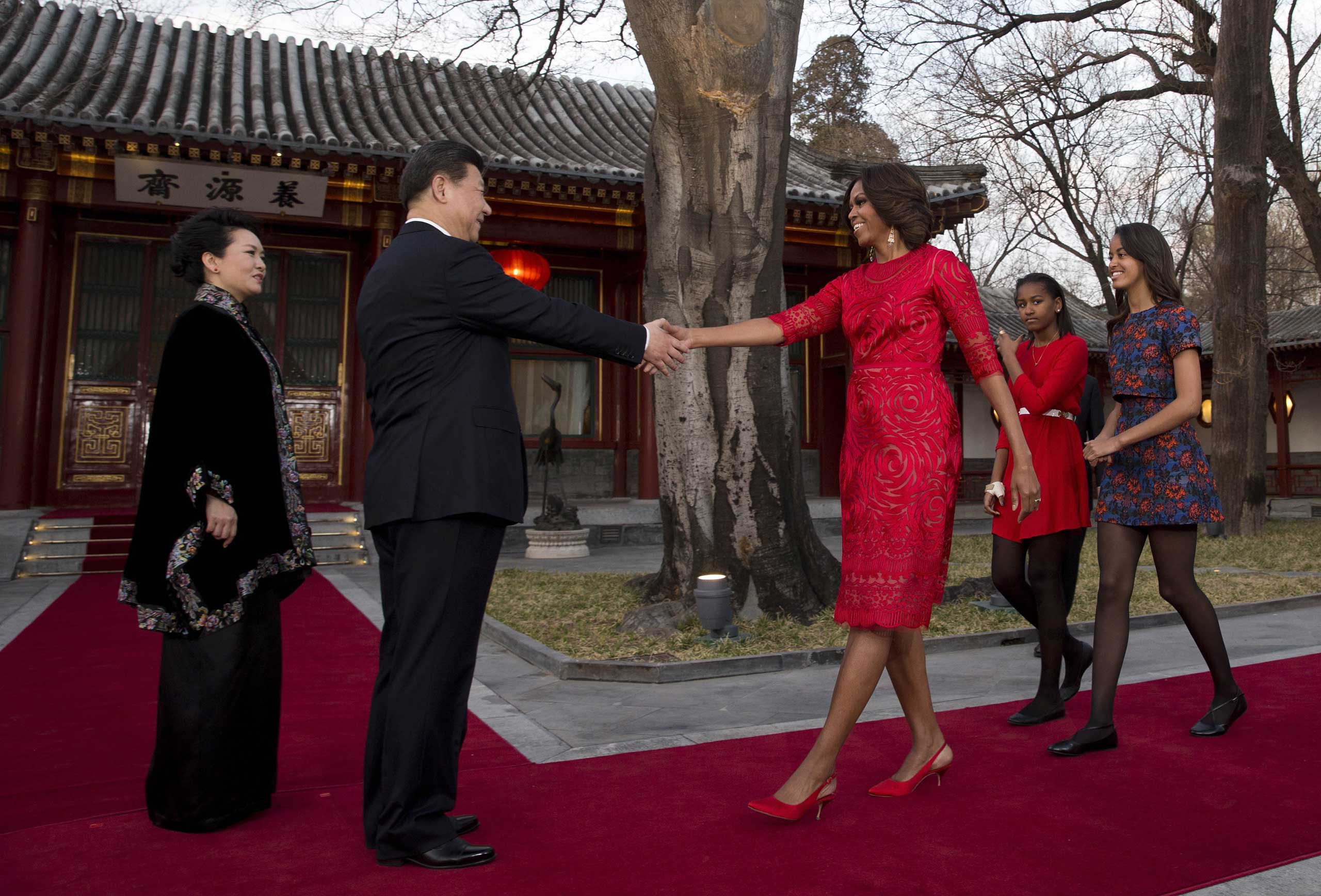 Michelle Obama Best Dresses Outfits 2014