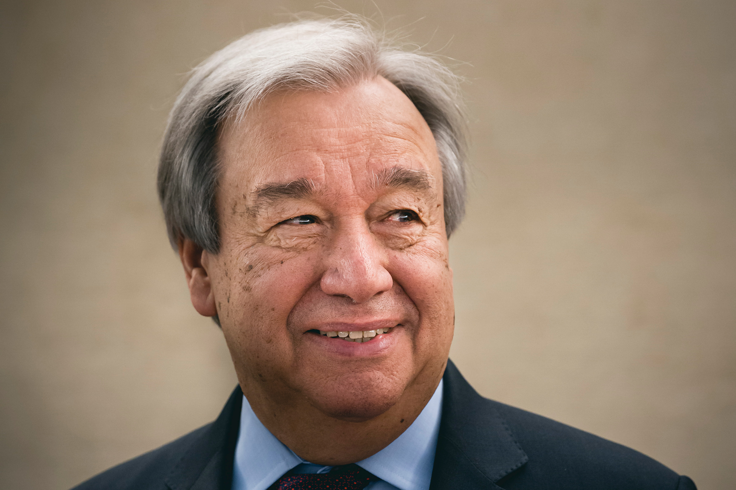 Antonio Guterres, Secretary General of the United Nations, admitted to the 43rd Human Rights Council at the Palais des Nations, on Feb. 24 in Geneva, Switzerland