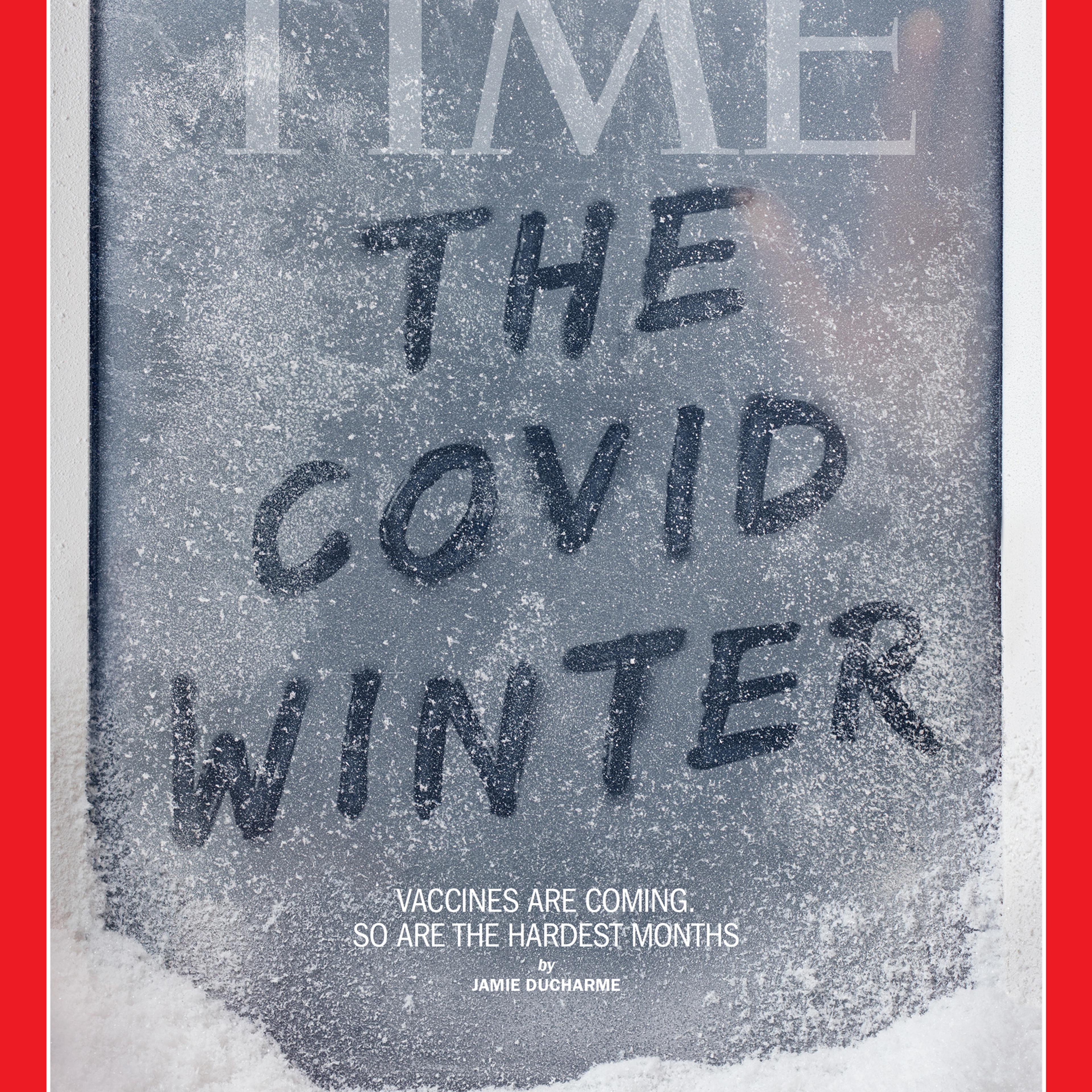 The Covid Winter Time International Magazine Europe cover