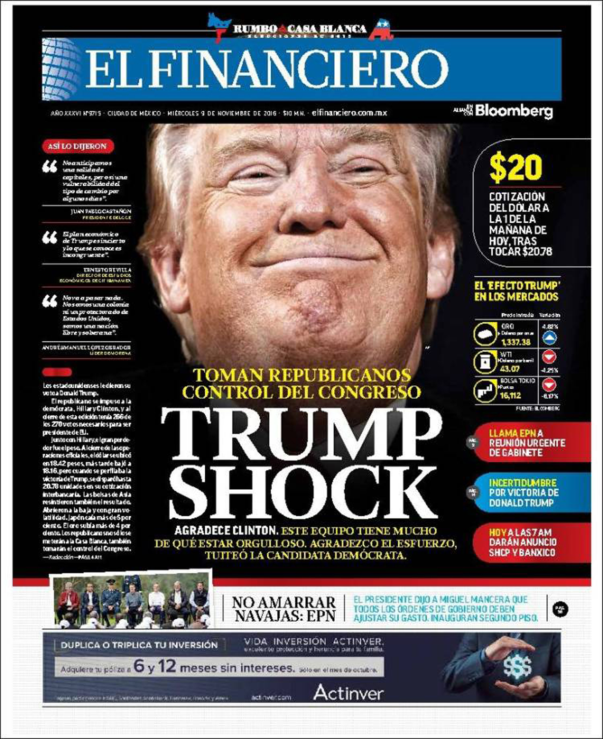 El Financiero, Mexico