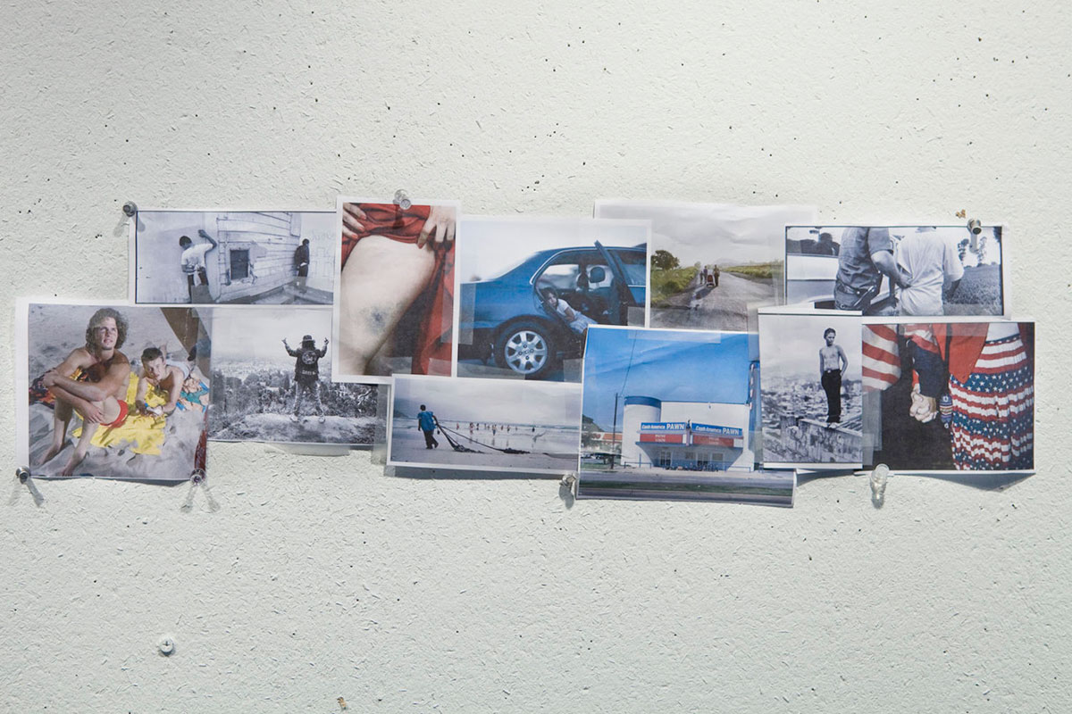 The contributors to Postcards From America have set up a public blog to share their inspirations and conversation with an audience. This collage was Jim Goldberg's first Tumblr post. 