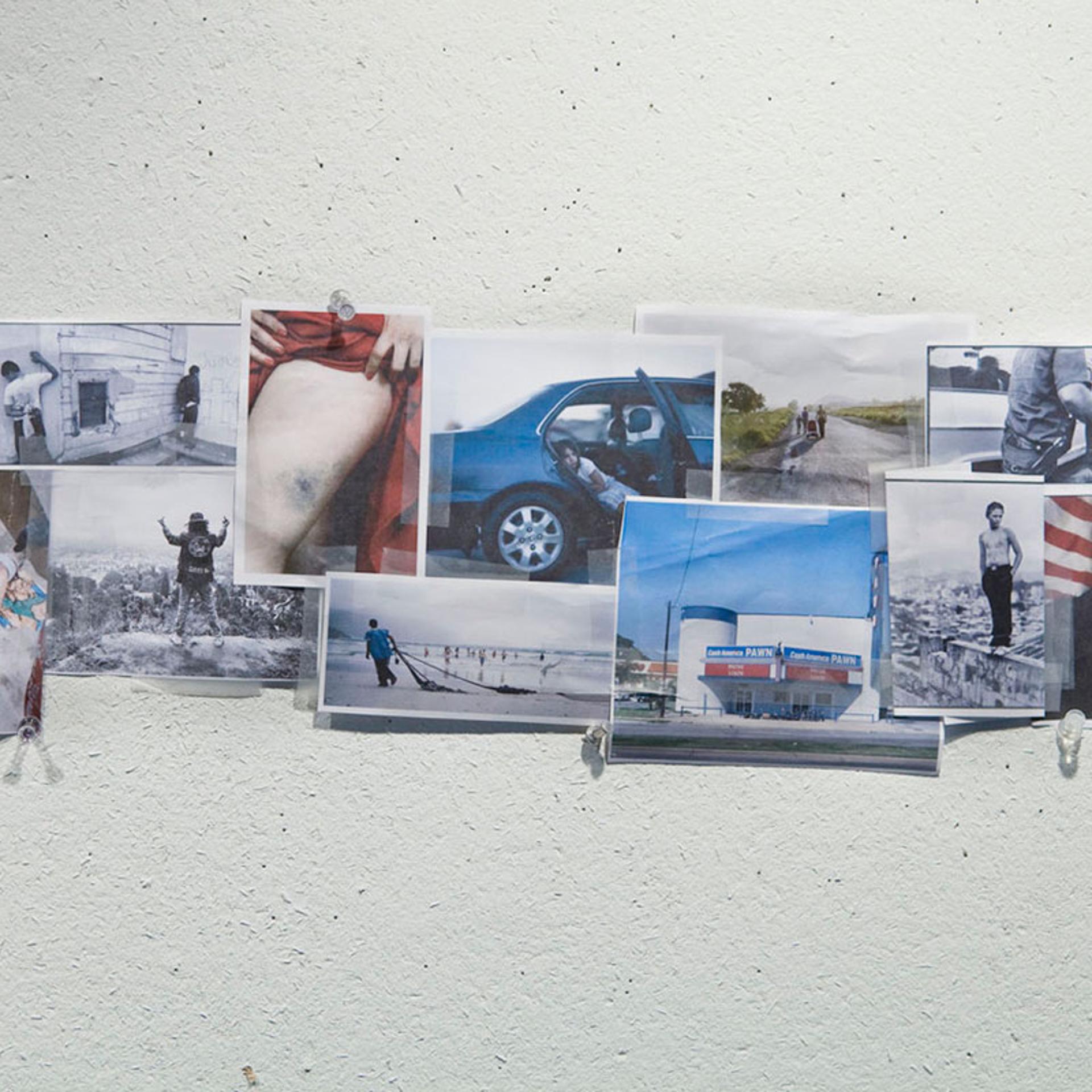 The contributors to Postcards From America have set up a public blog to share their inspirations and conversation with an audience. This collage was Jim Goldberg's first Tumblr post.