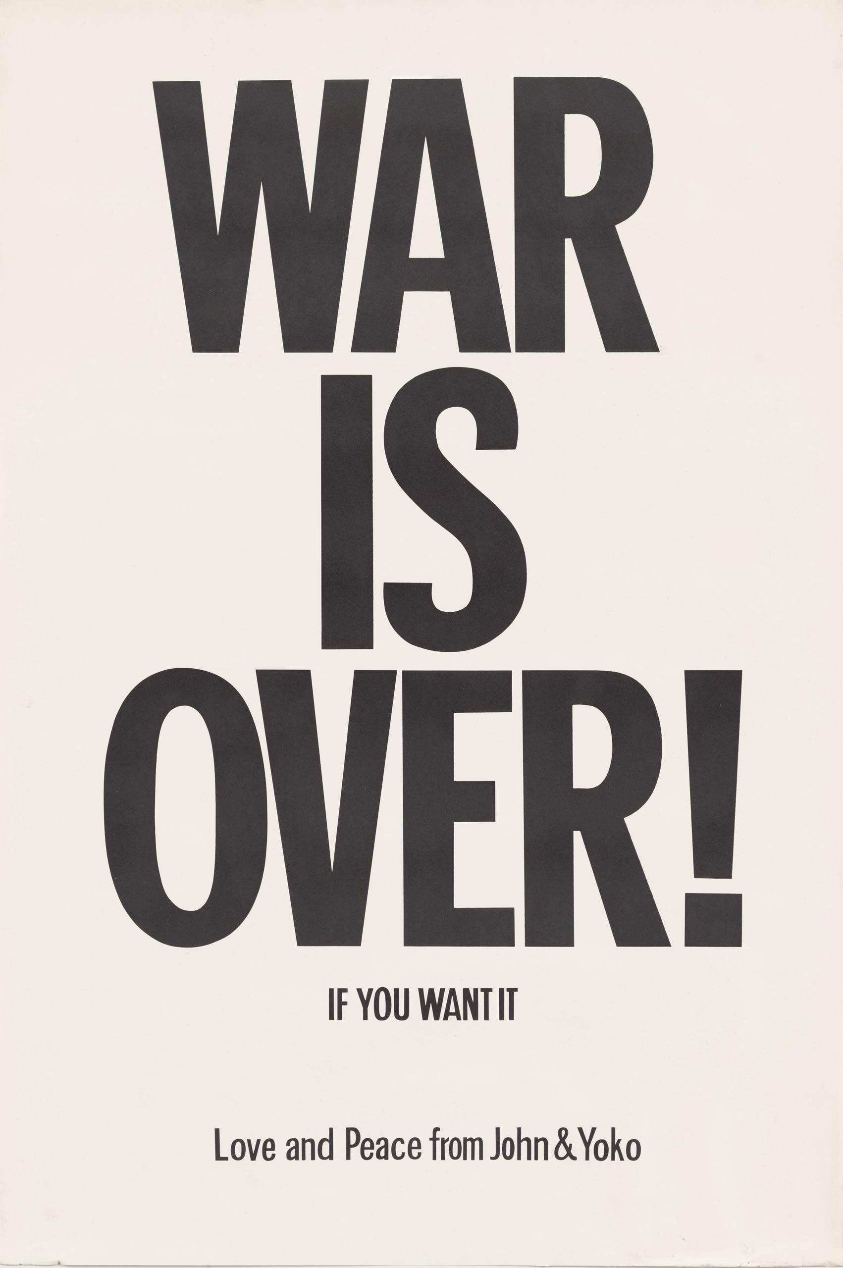 The U.N. How You Want It／It's Over レコード See Photos From Yoko Ono's MoMA Exhibit