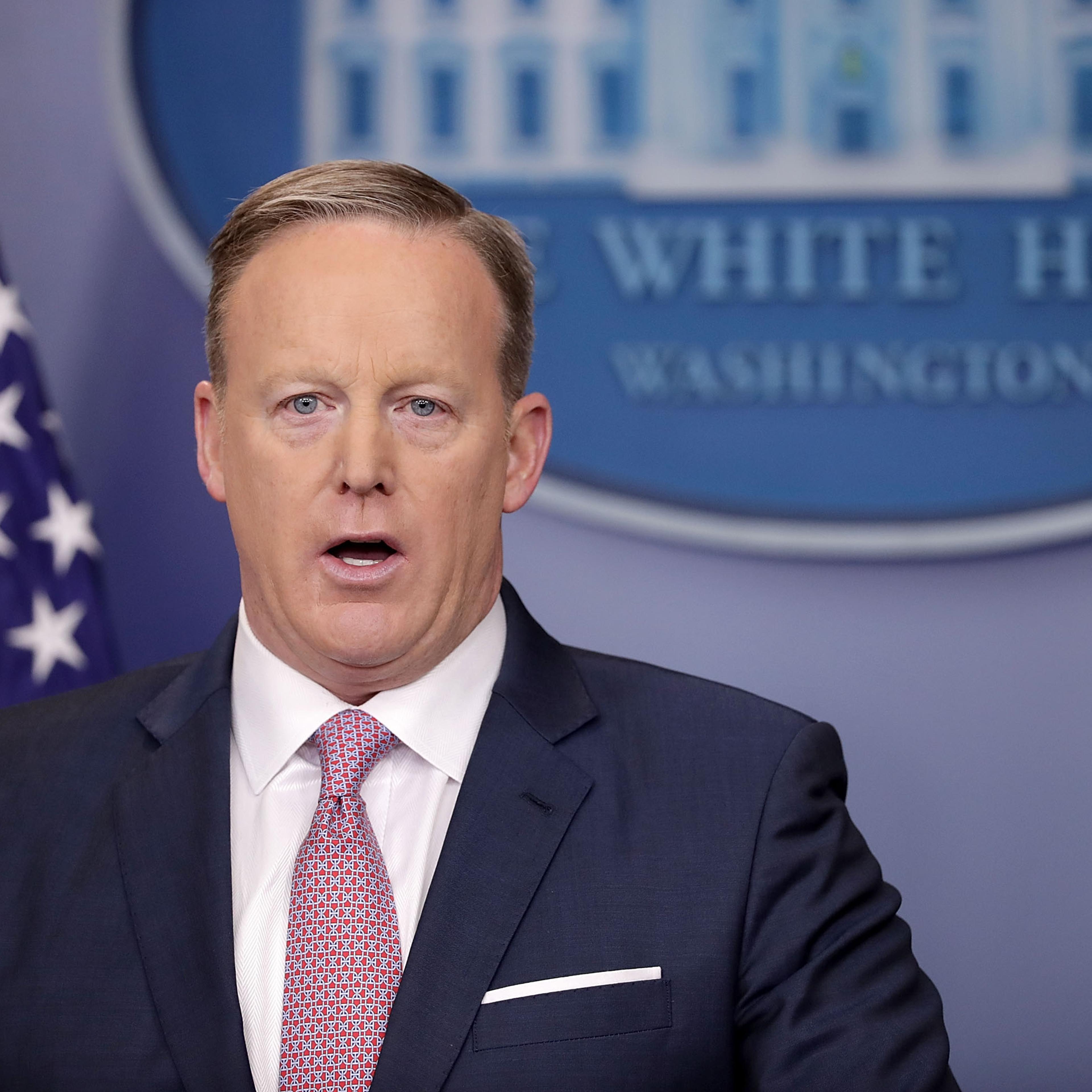 Sean Spicer Holds Daily Press Briefing At The White House