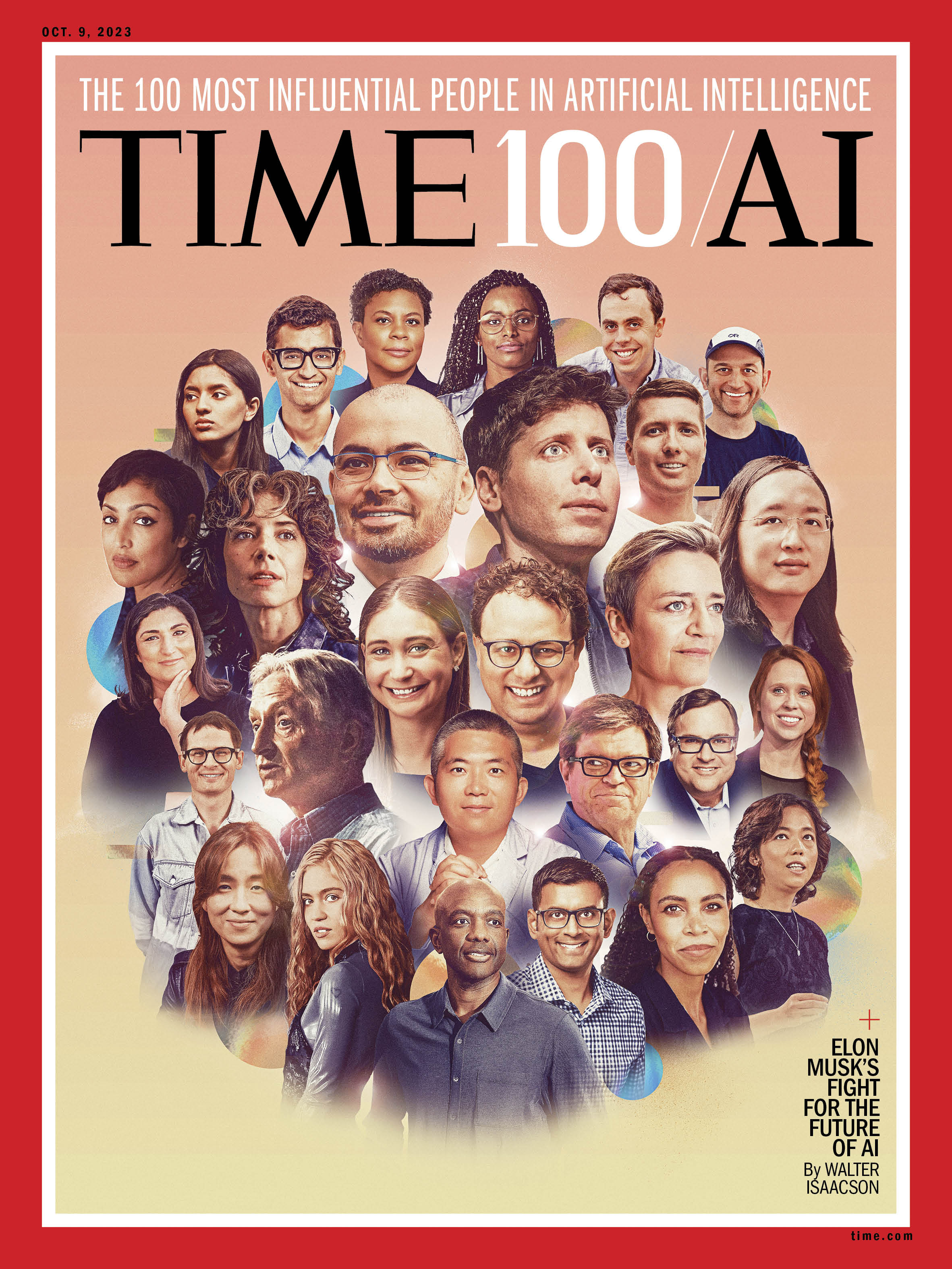The 100 Most Influential People in Artificial Intelligence Time Magazine Cover