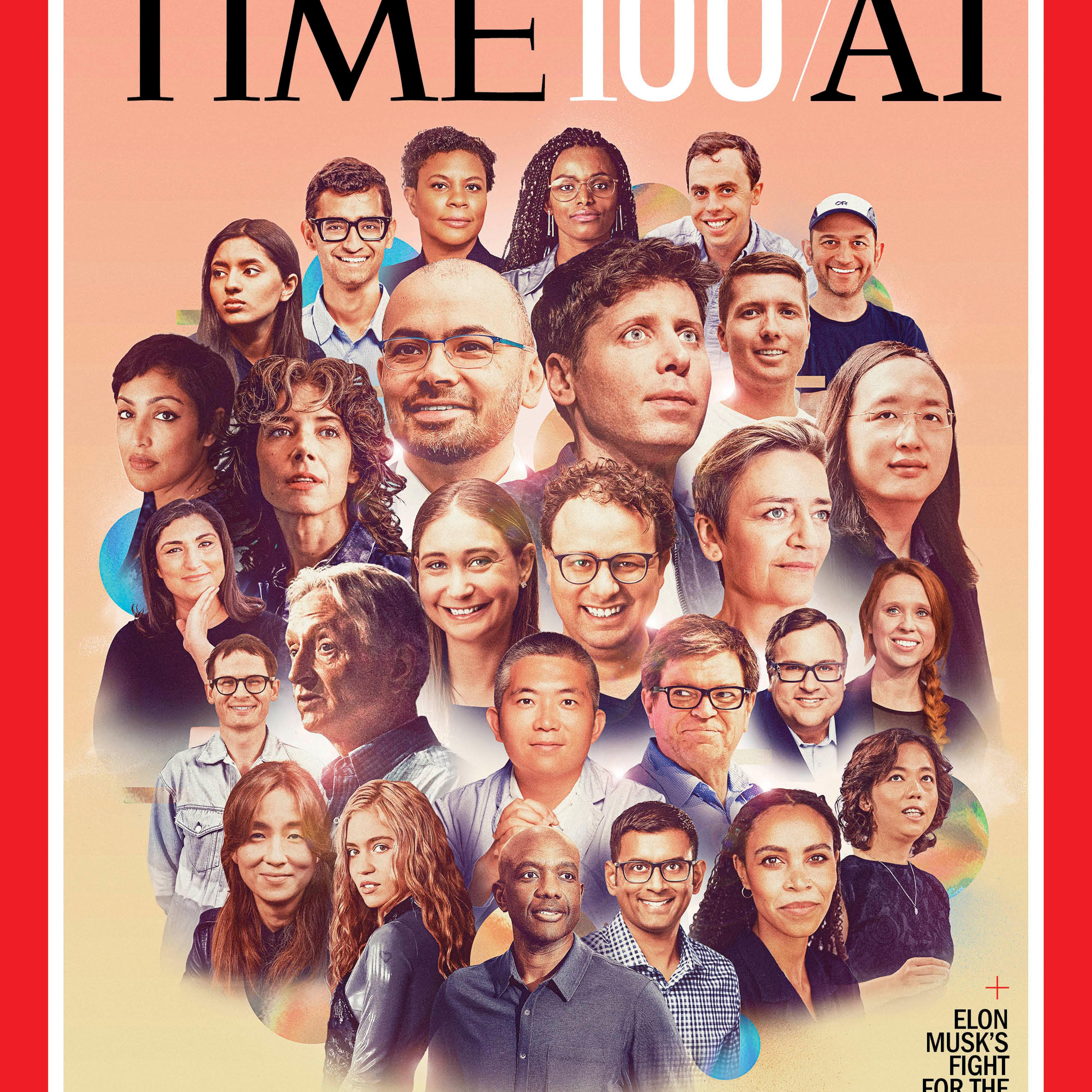 The 100 Most Influential People in Artificial Intelligence Time Magazine Cover