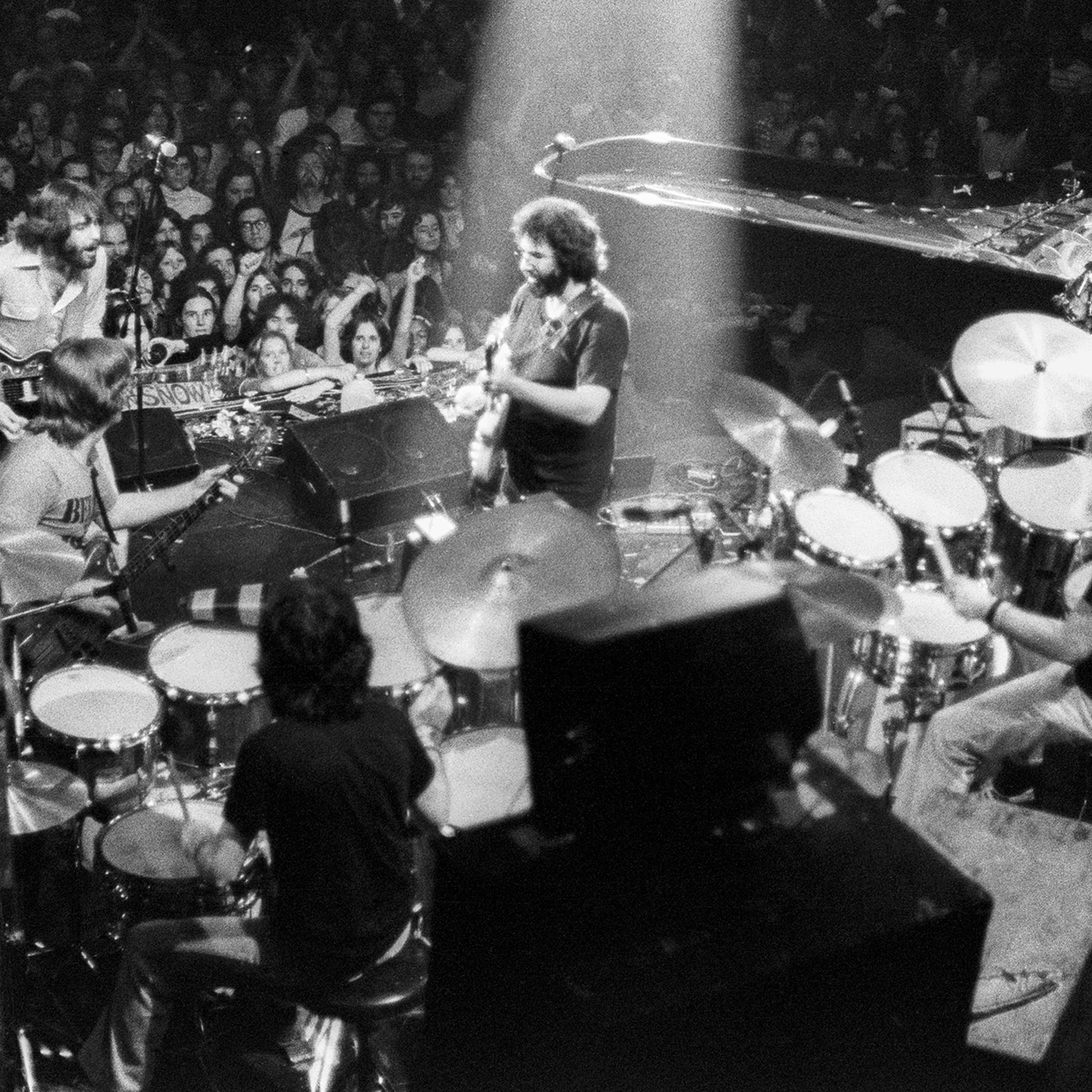 The Grateful Dead perform at Winterland in San Francisco, on March 20, 1977.