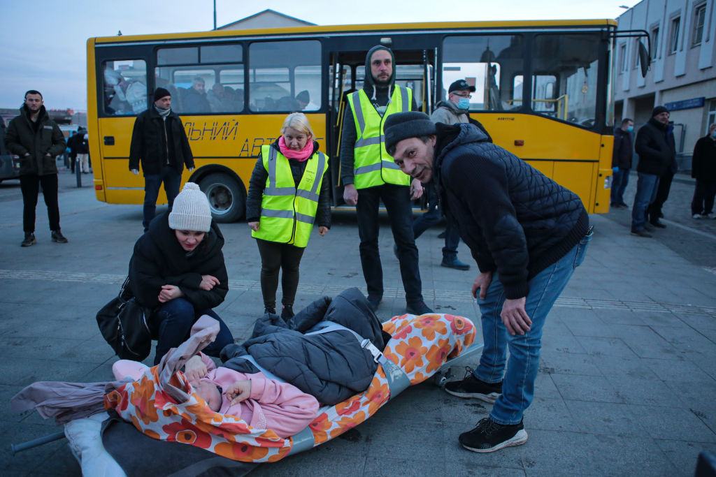 Train from Kramatorsk arrives in Lviv
