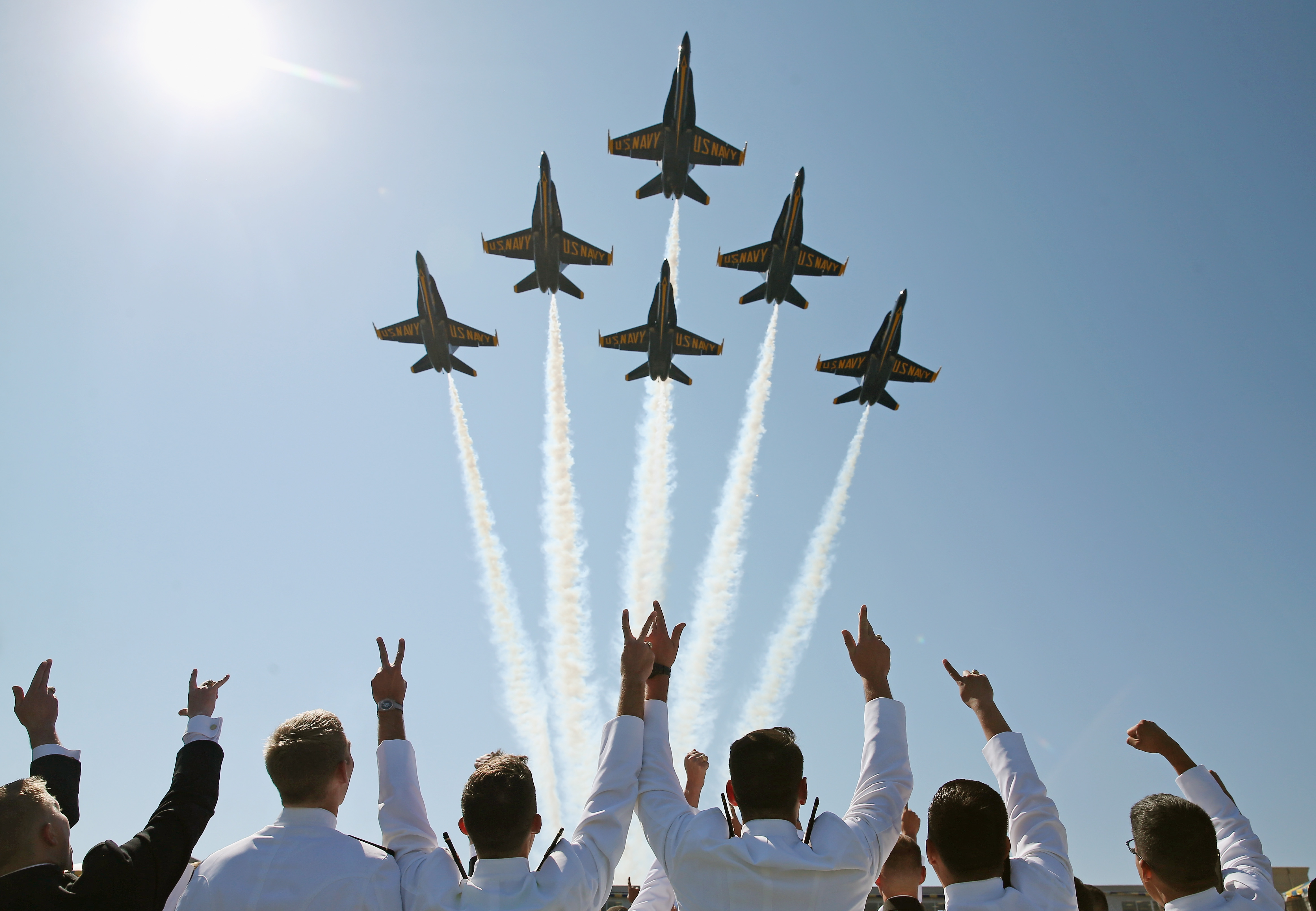 US Naval Academy Holds Commencement Ceremony In Annapolis