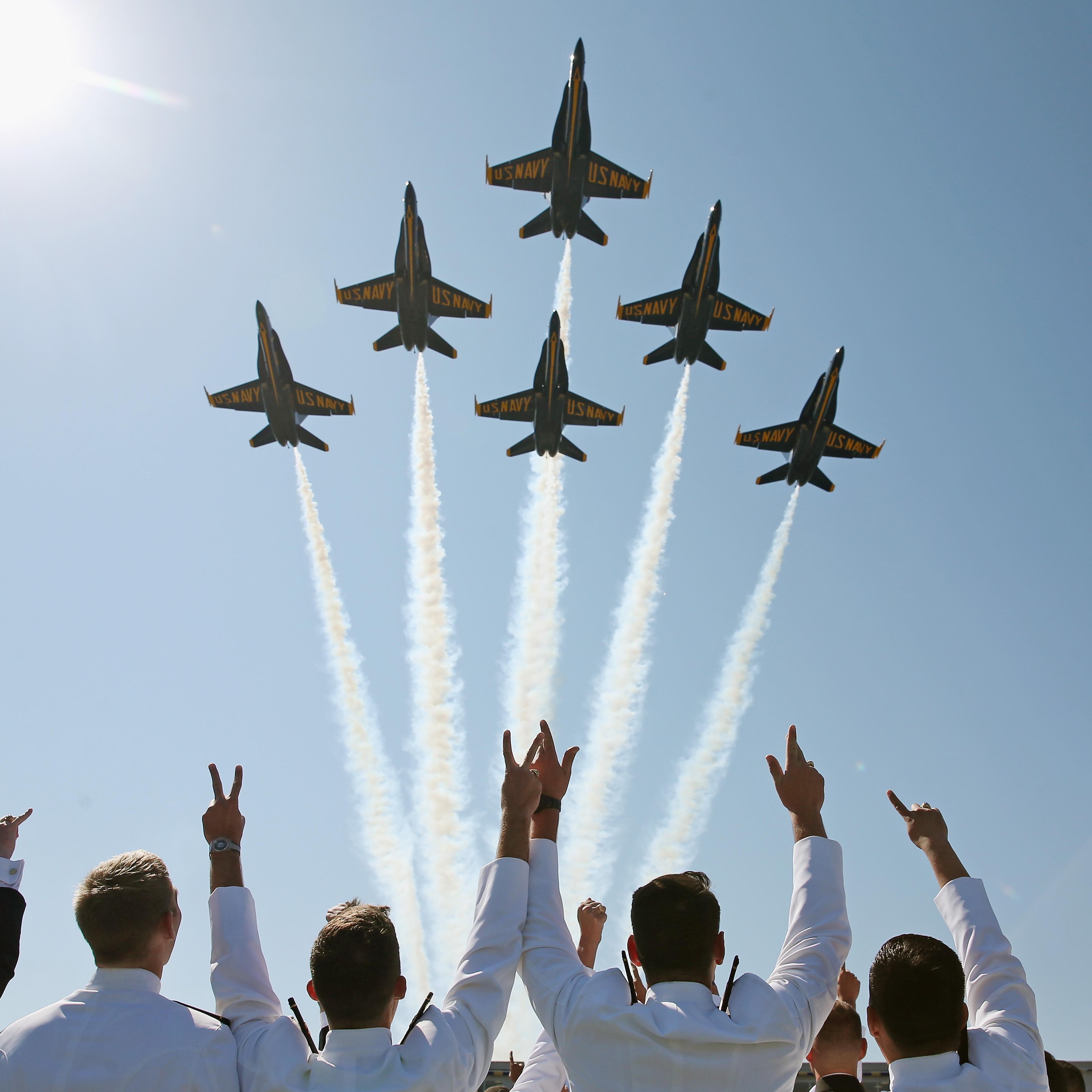 US Naval Academy Holds Commencement Ceremony In Annapolis