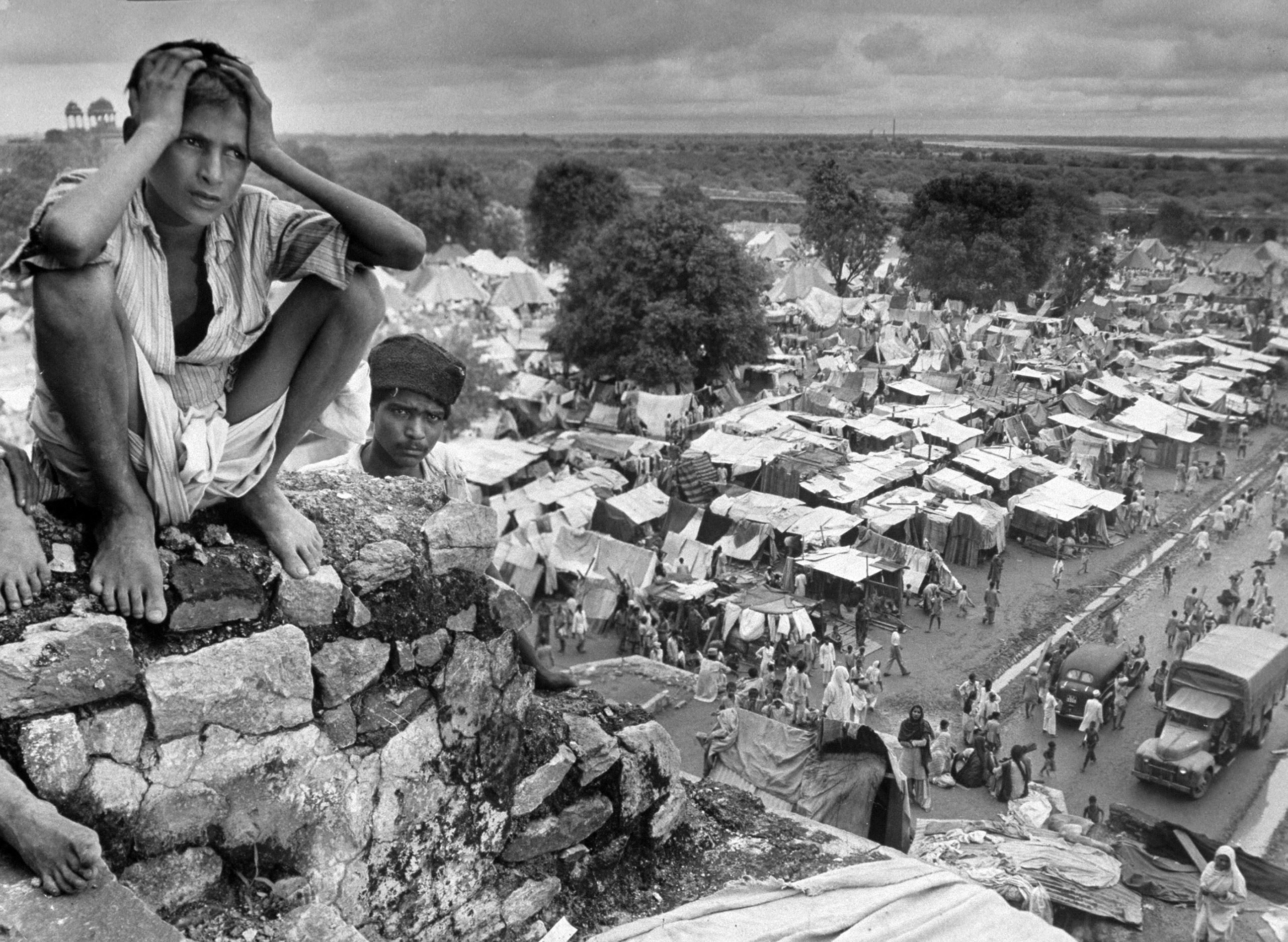 Five million Indians fleeing ruing the great migration in 1947.
