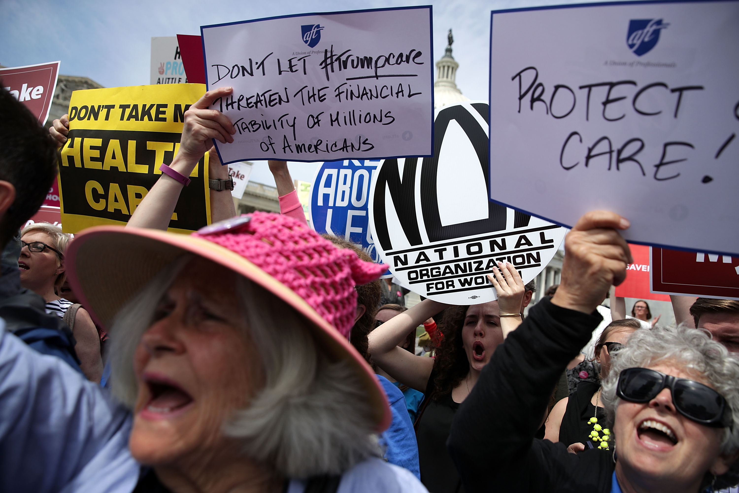 Democratic Senators Speak Out Against Trump's Health Care Plan