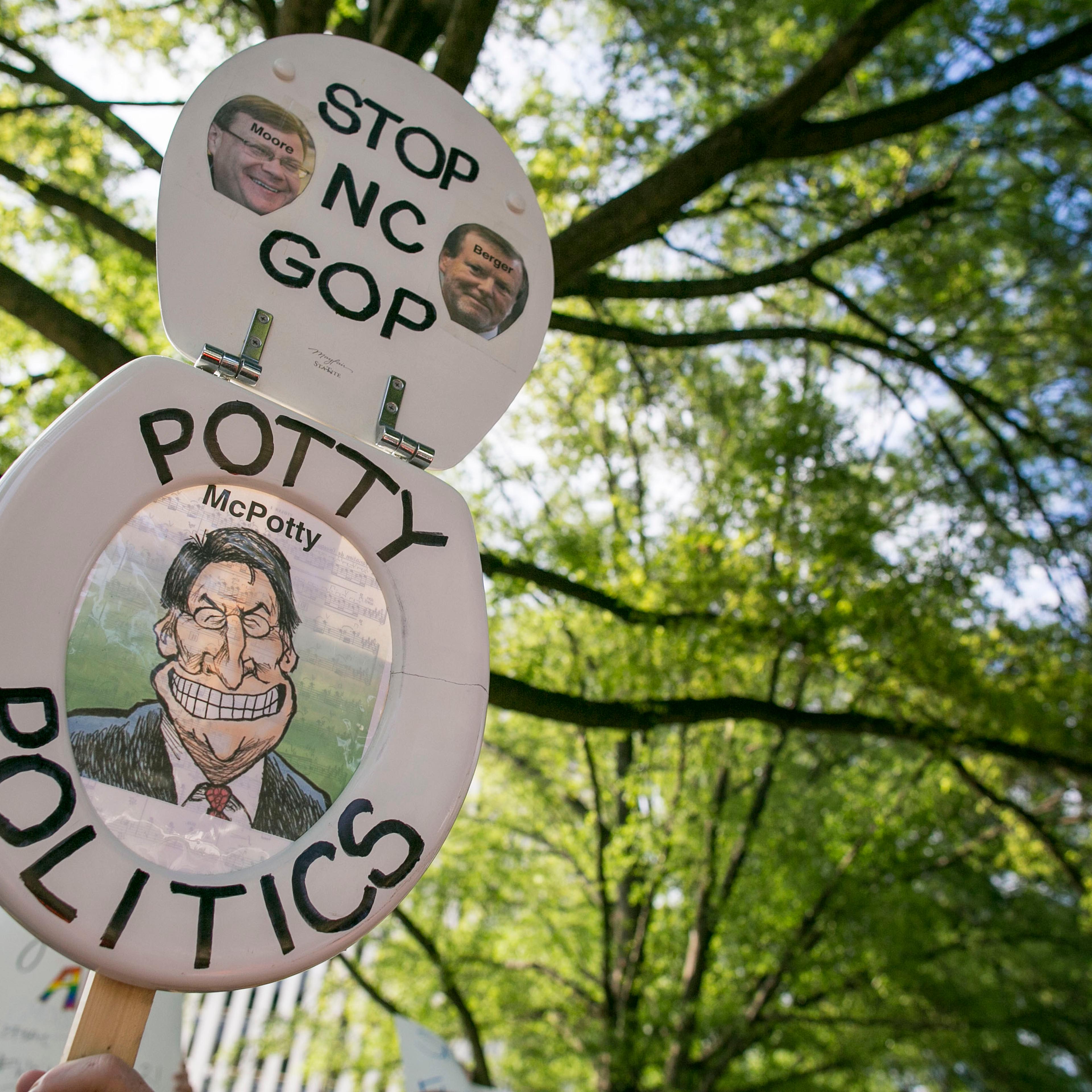 Protests Over LGBT Rights in North Carolina