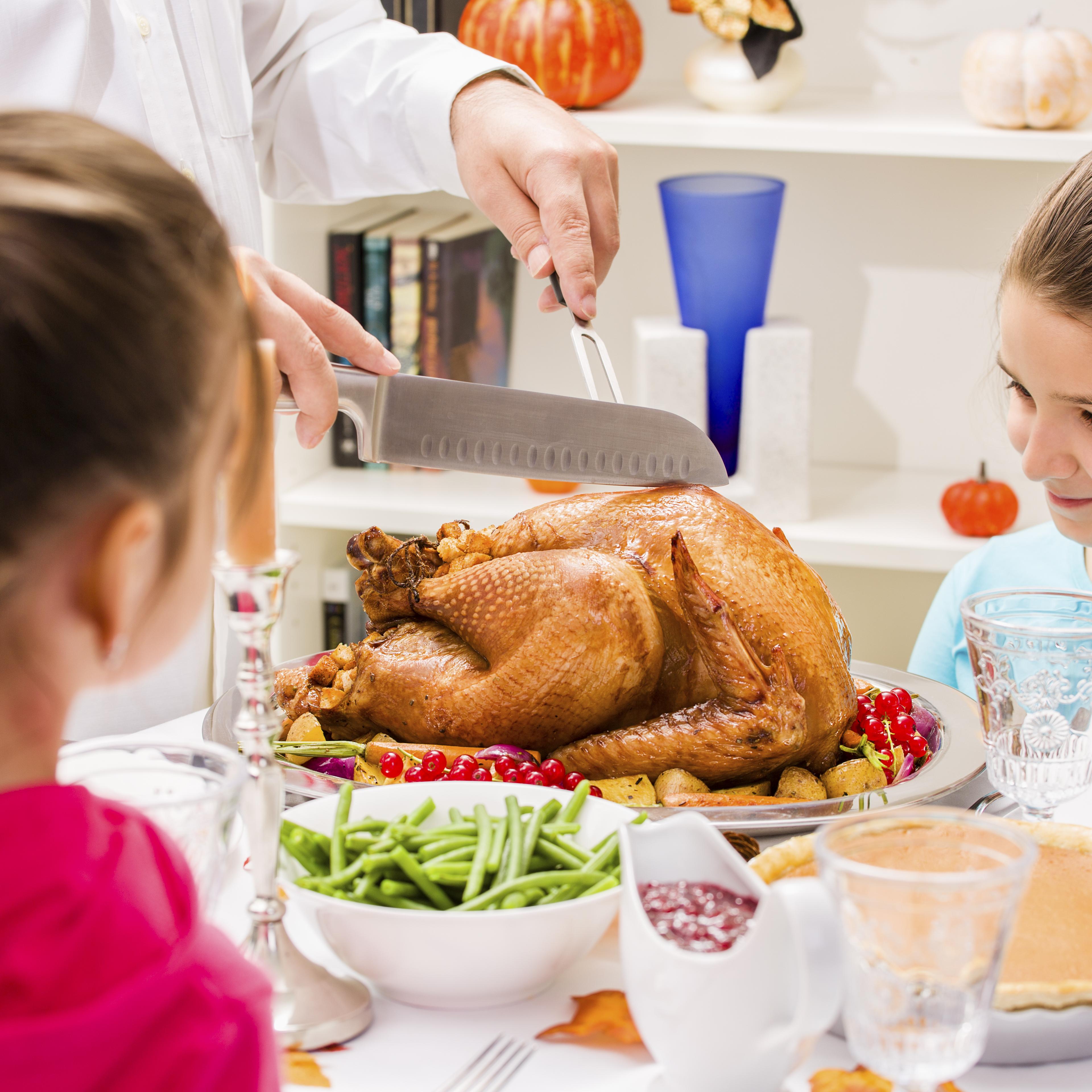 Who invited those two? The 'family dinner' ain't all it's cracked up to be