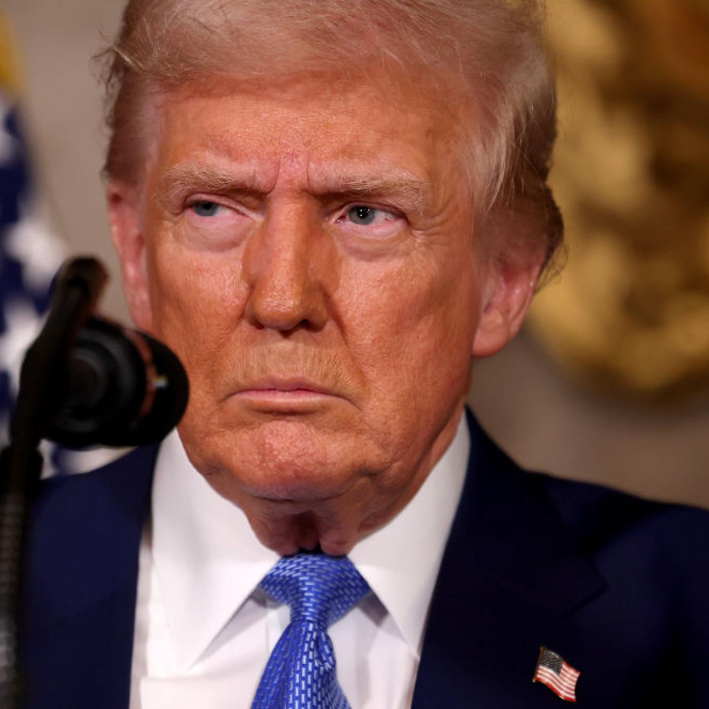 President Trump Signs Executive Orders At Mar-a-Lago In Palm Beach, Florida