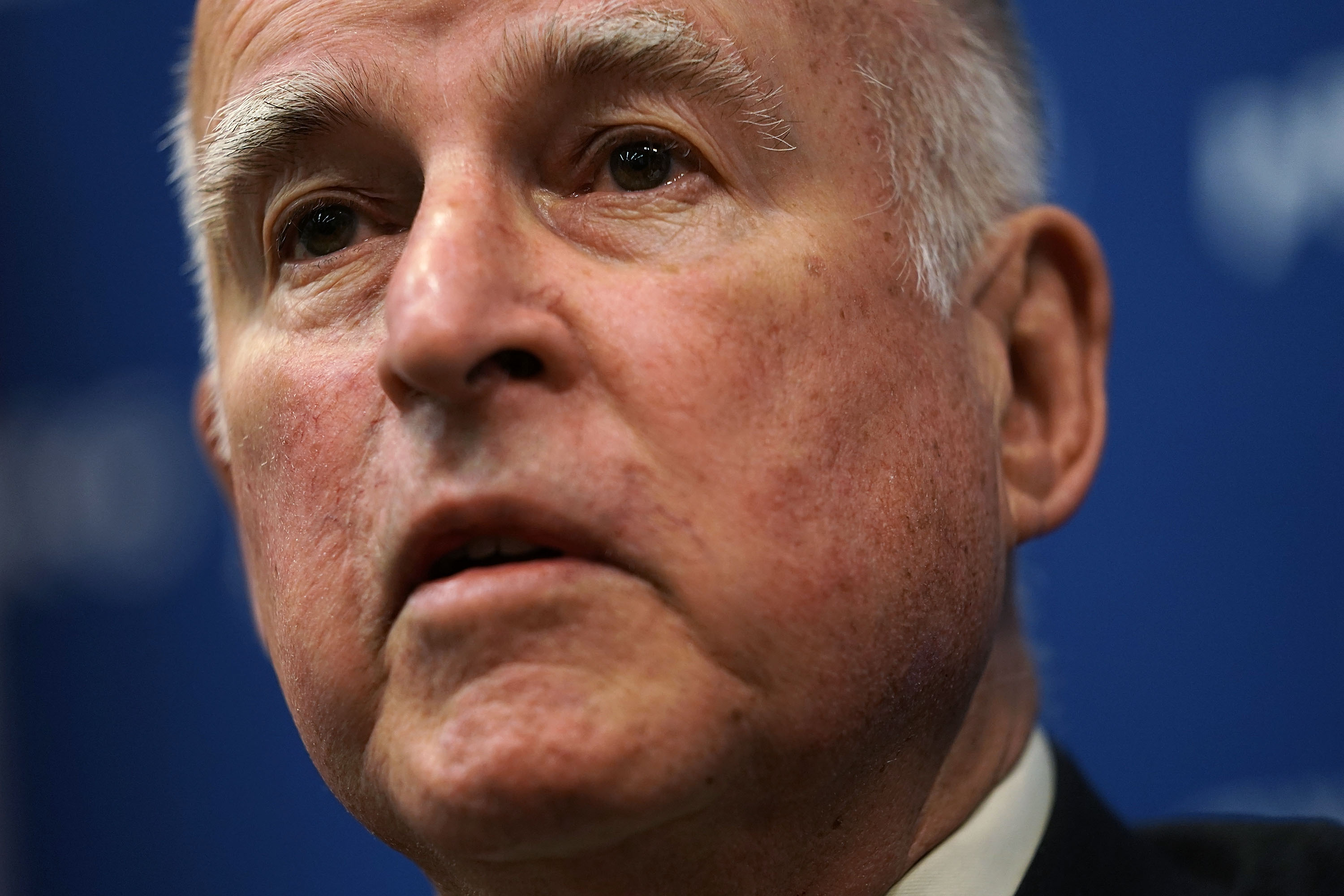 California Governor Jerry Brown Speaks At The National Press Club