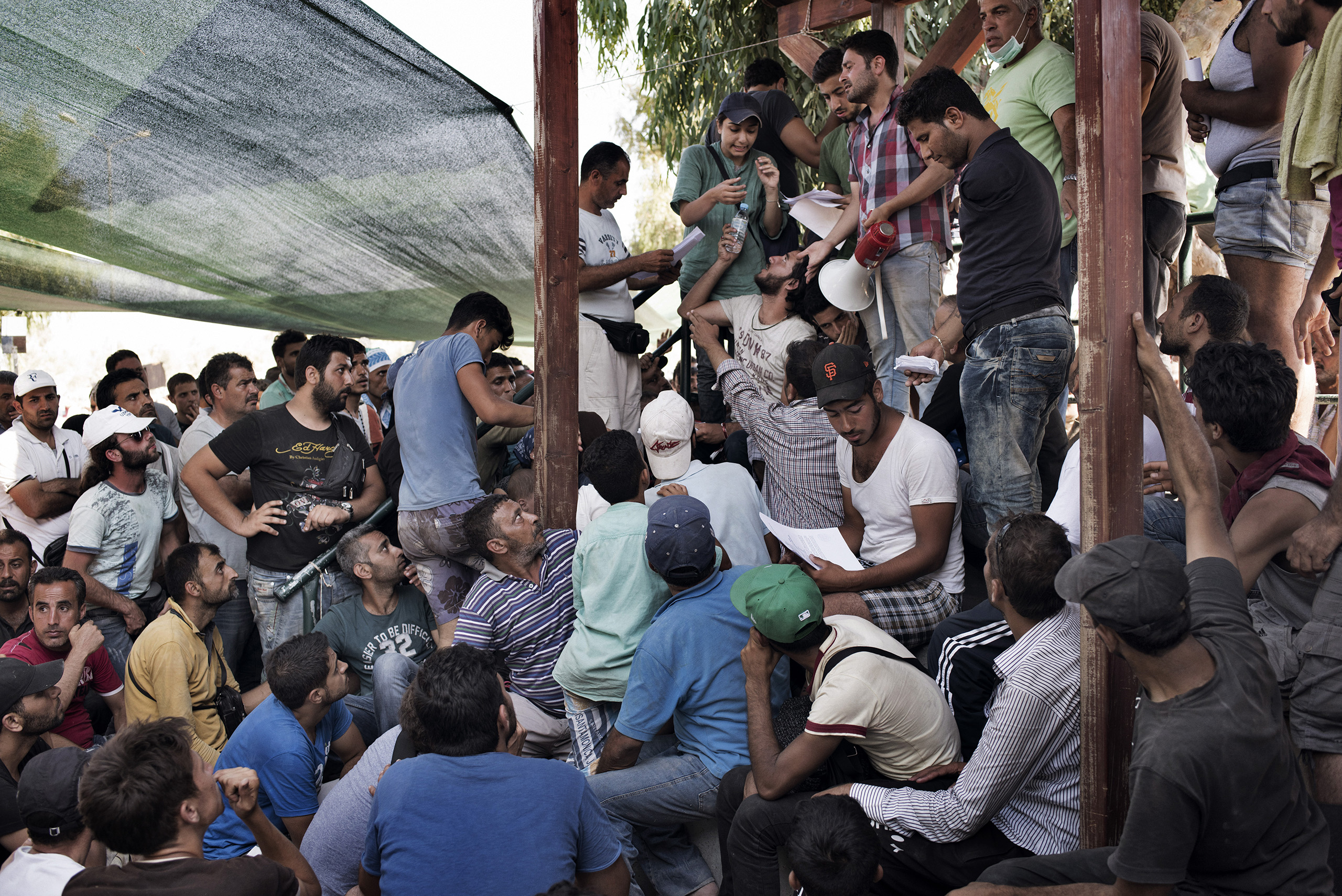 refugees migrants registration Greece