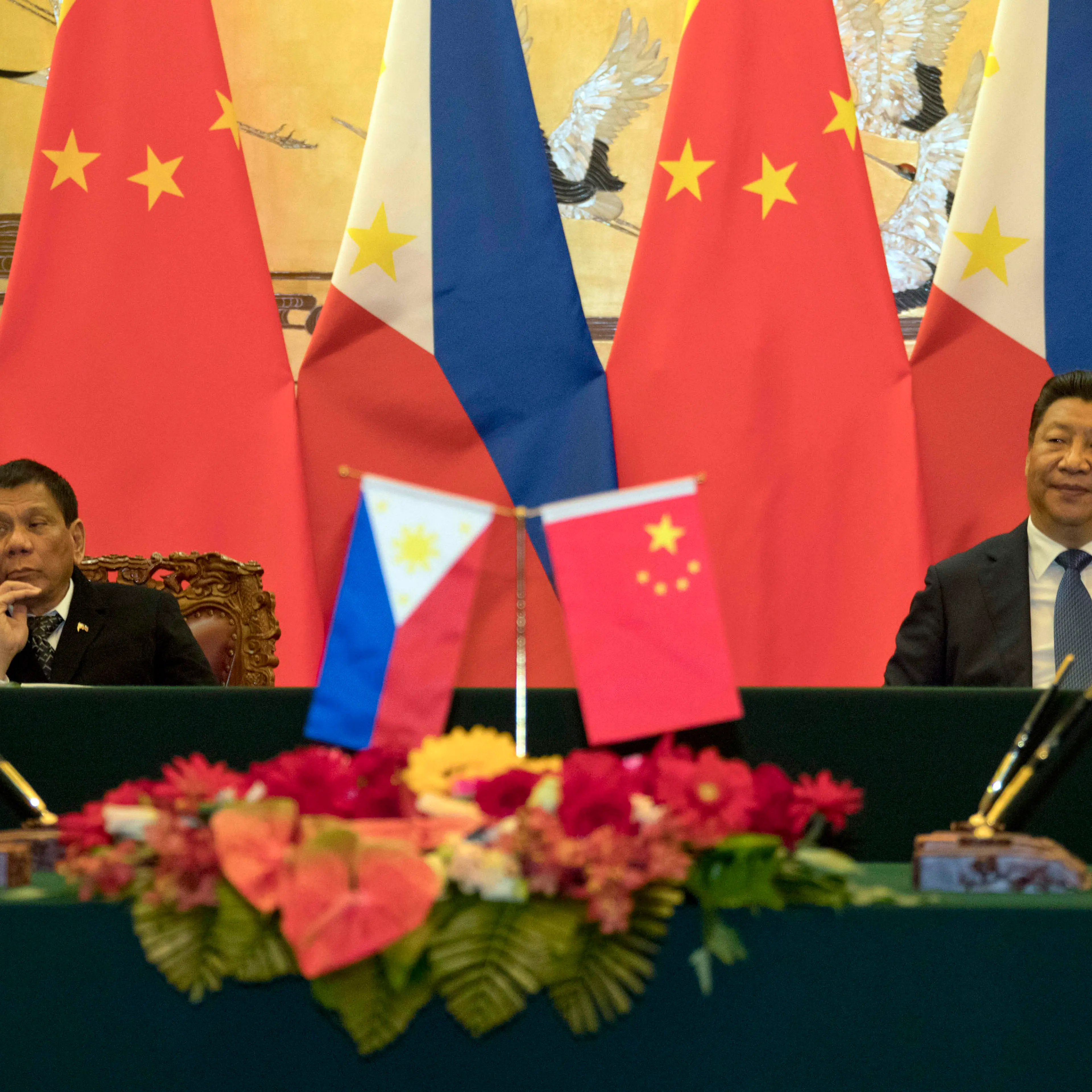 Philippine President Rodrigo Duterte Visits China