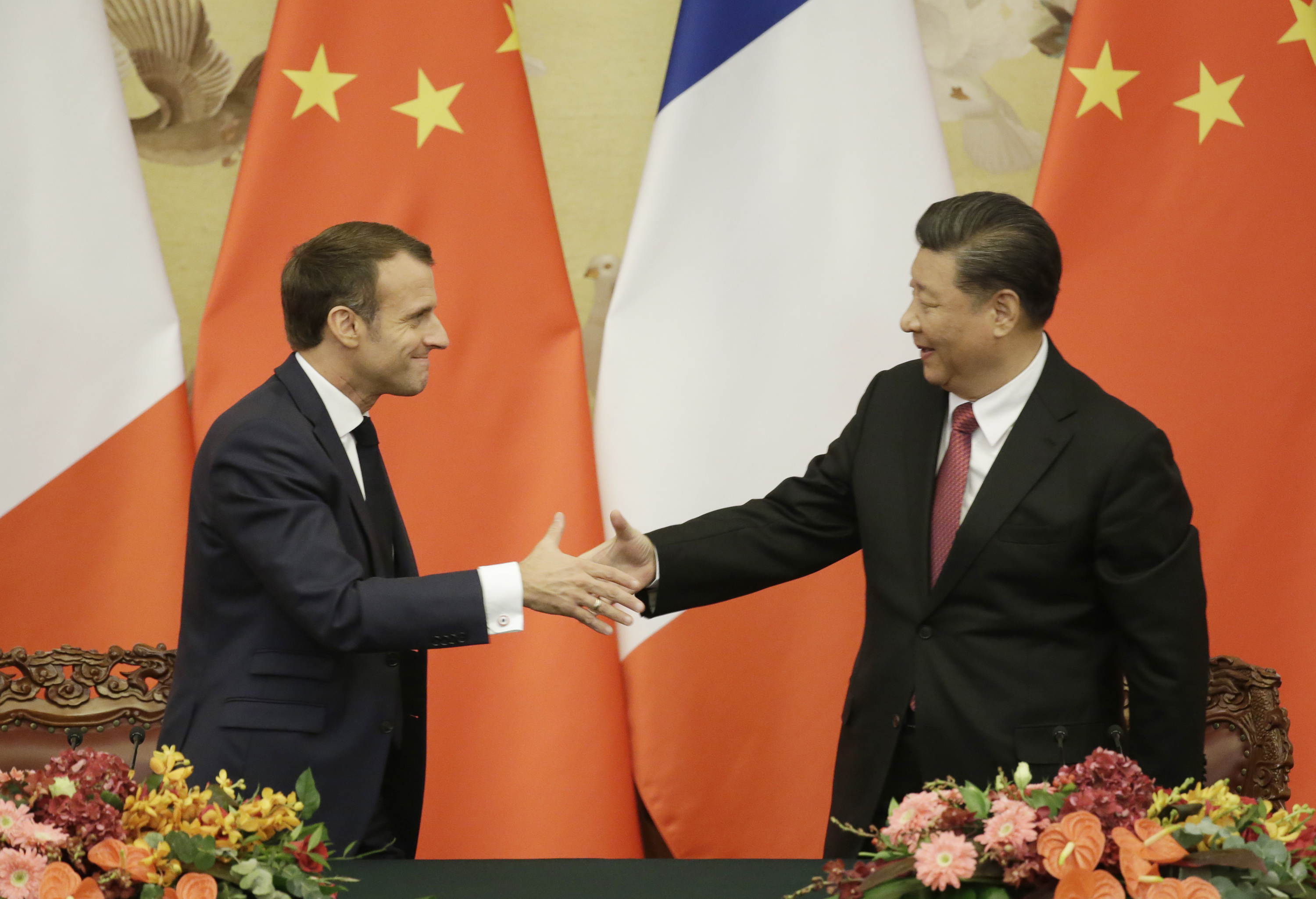French President Emmanuel Macron Visits China