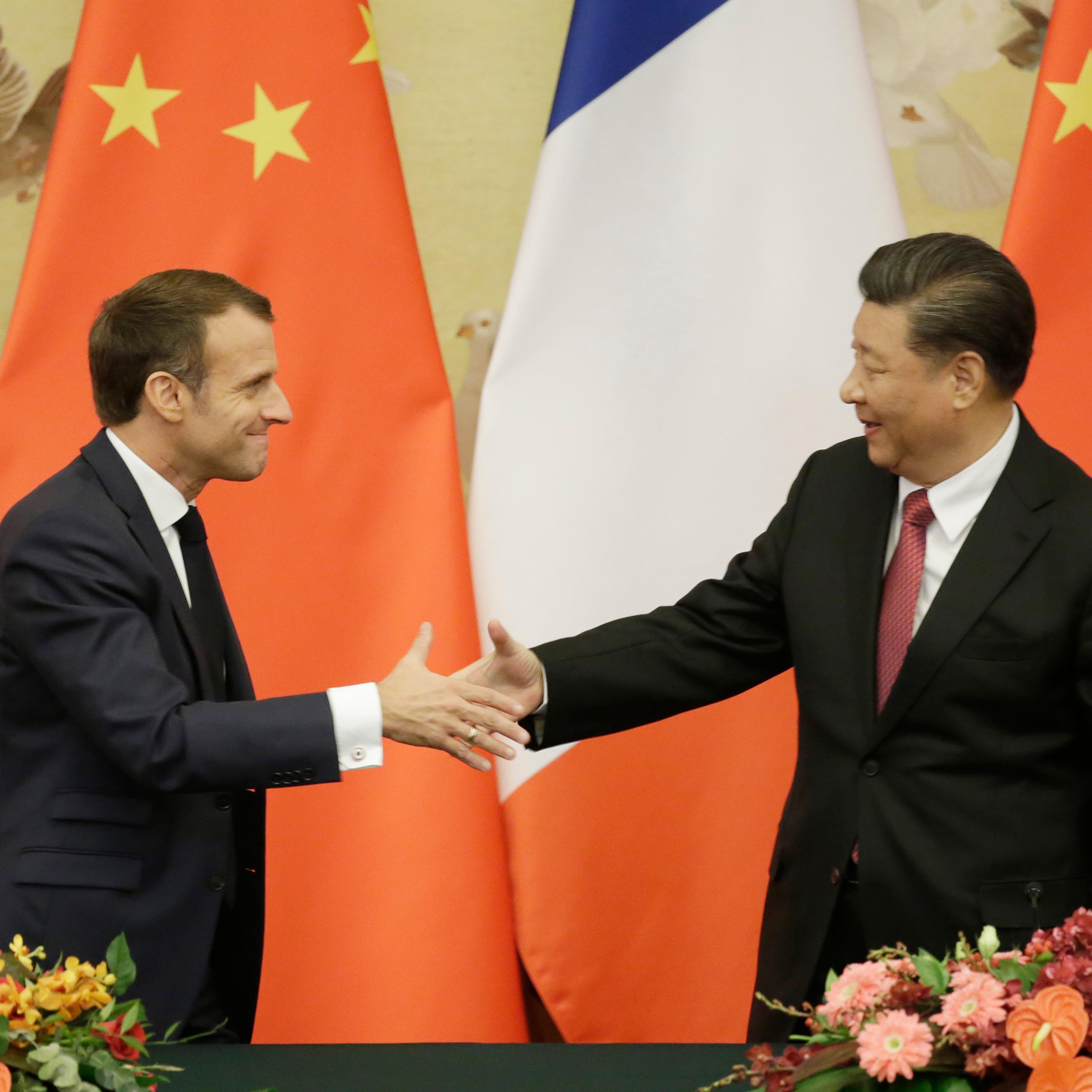 French President Emmanuel Macron Visits China