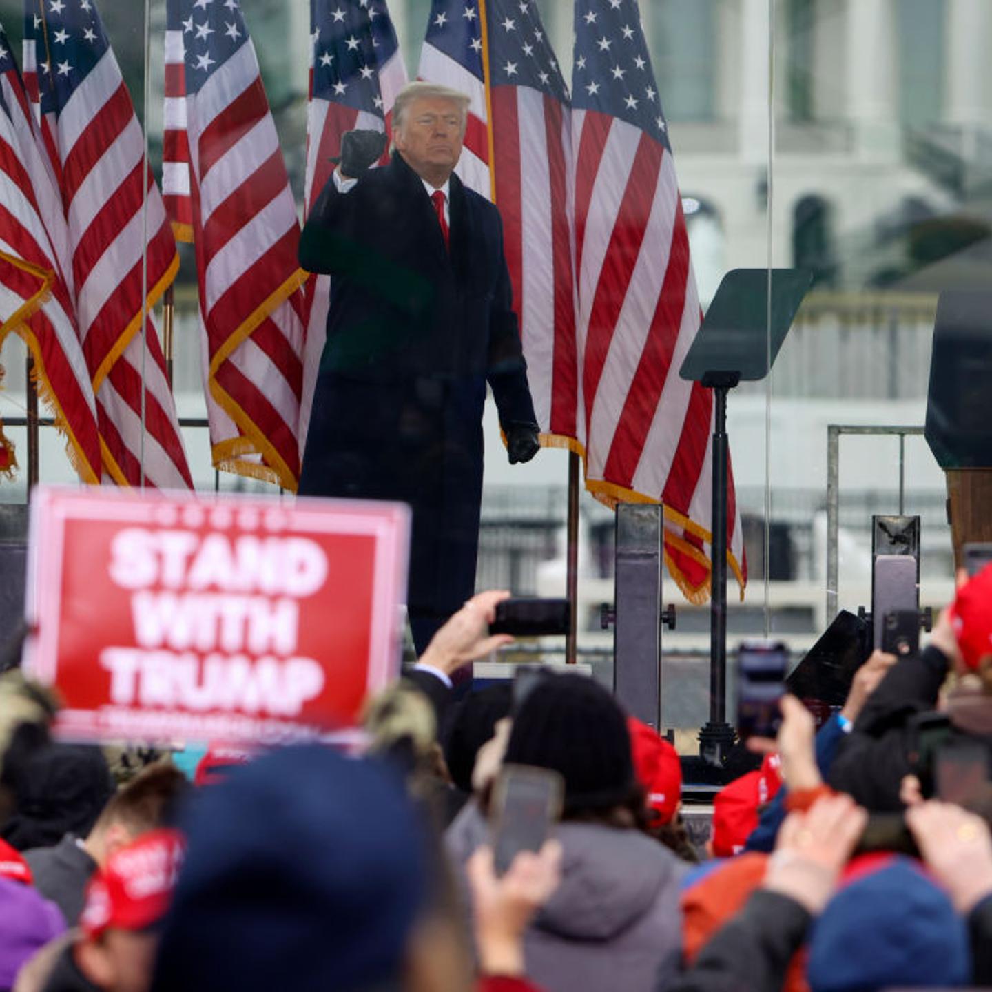 Trump Supporters Hold "Stop The Steal" Rally In DC Amid Ratification Of Presidential Election