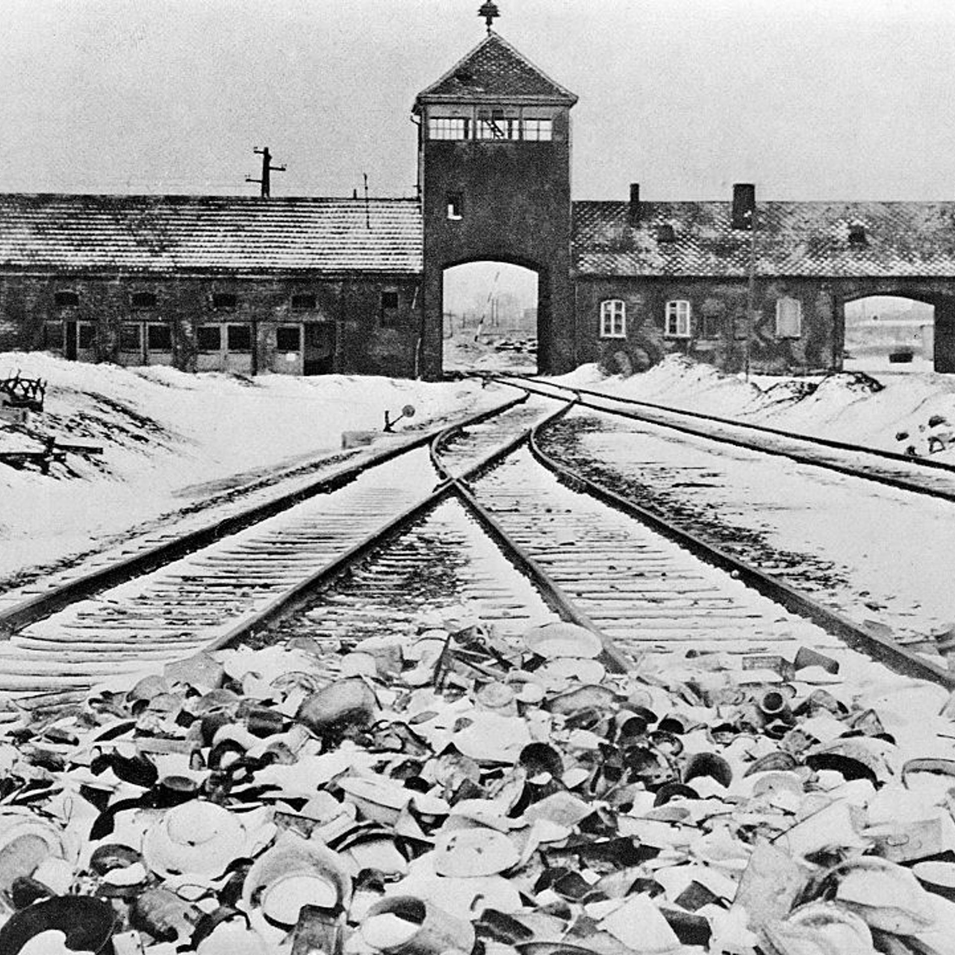 Entrance to Auschwitz