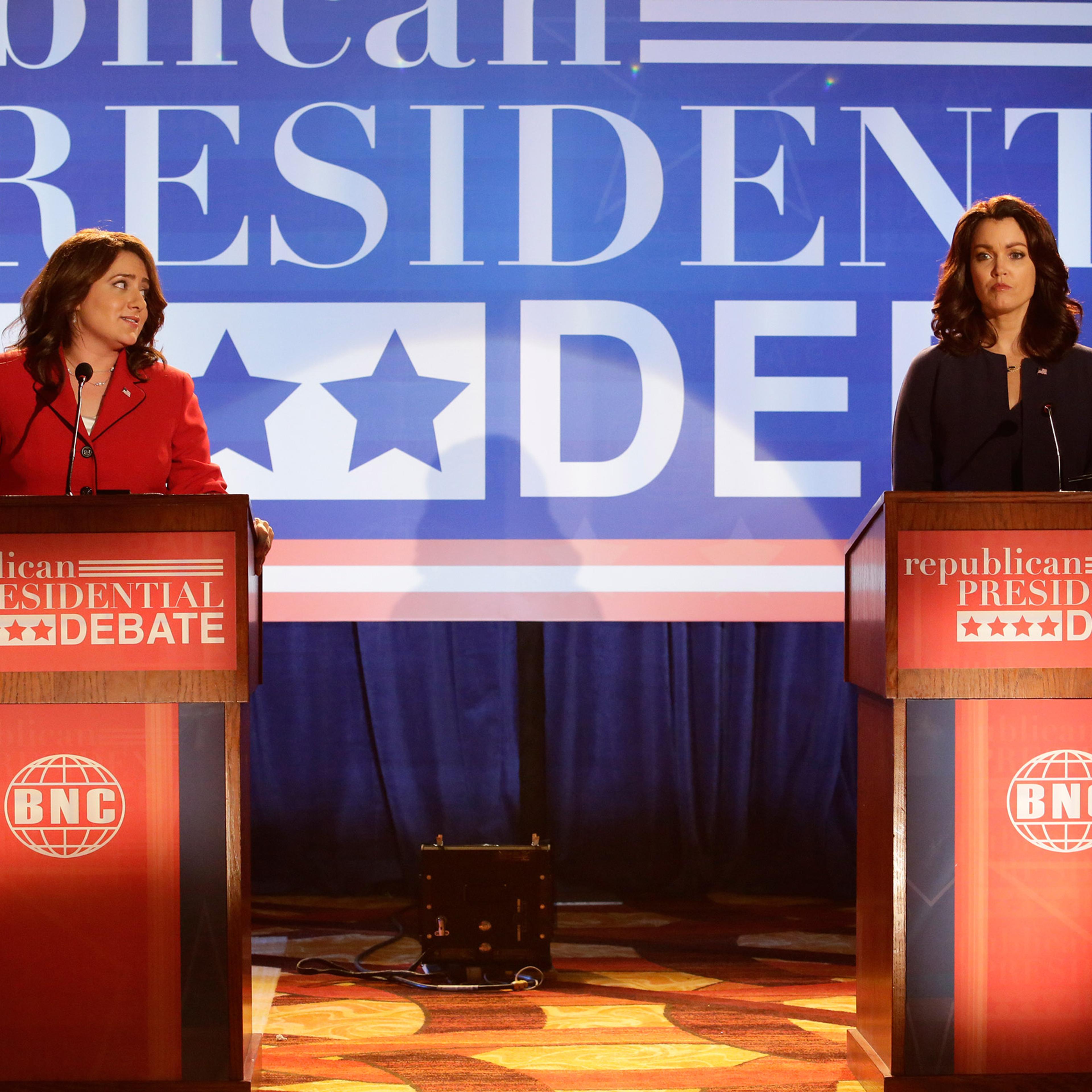 SCANDAL - "Buckle Up" - As Mellie, Susan and Hollis prepare to meet with Florida's governor and vie for her influential endorsement, a spin war between Abby and Olivia threatens to keep their candidates grounded. Meanwhile, Cyrus is faced with a decision