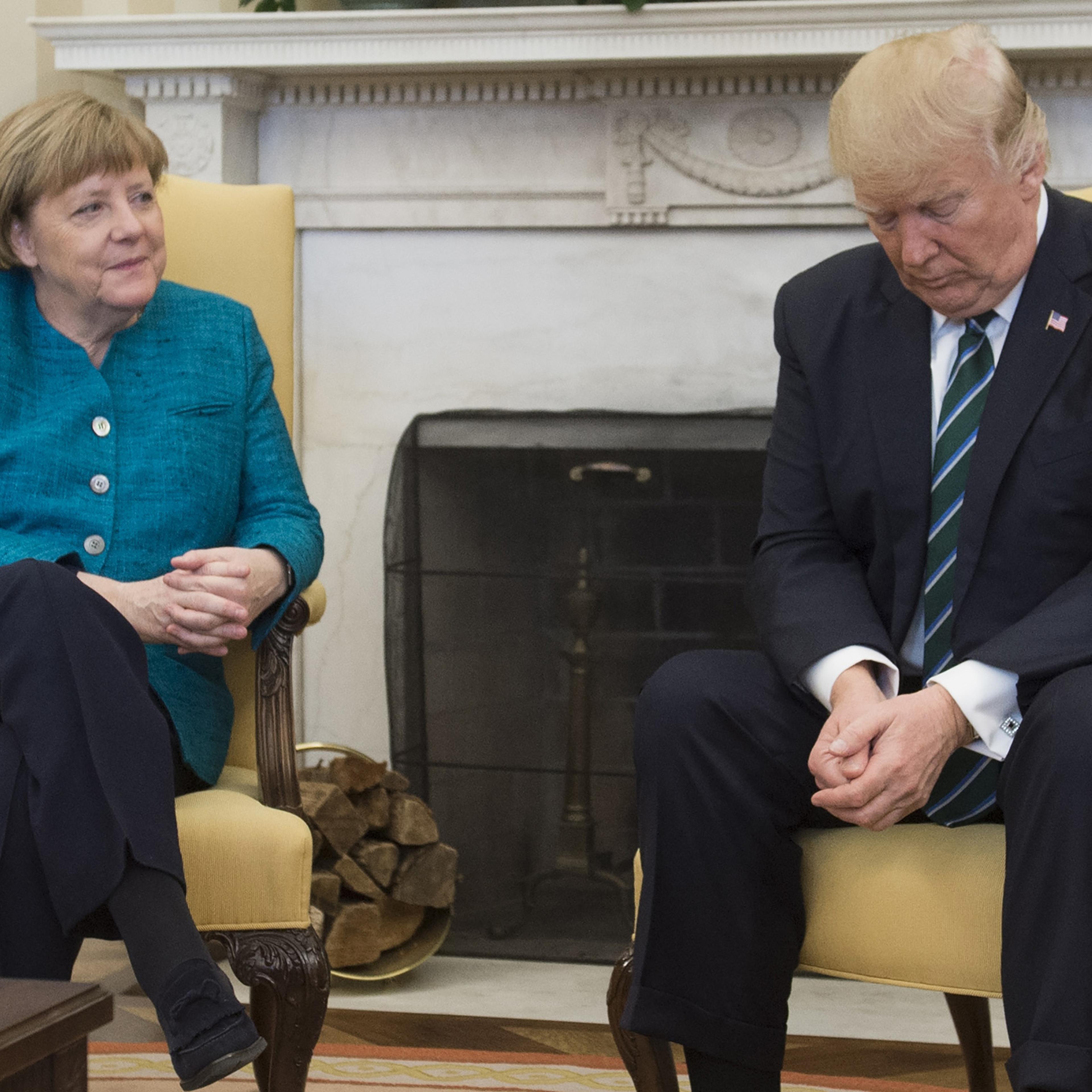 US-GERMANY-TRUMP-MERKEL