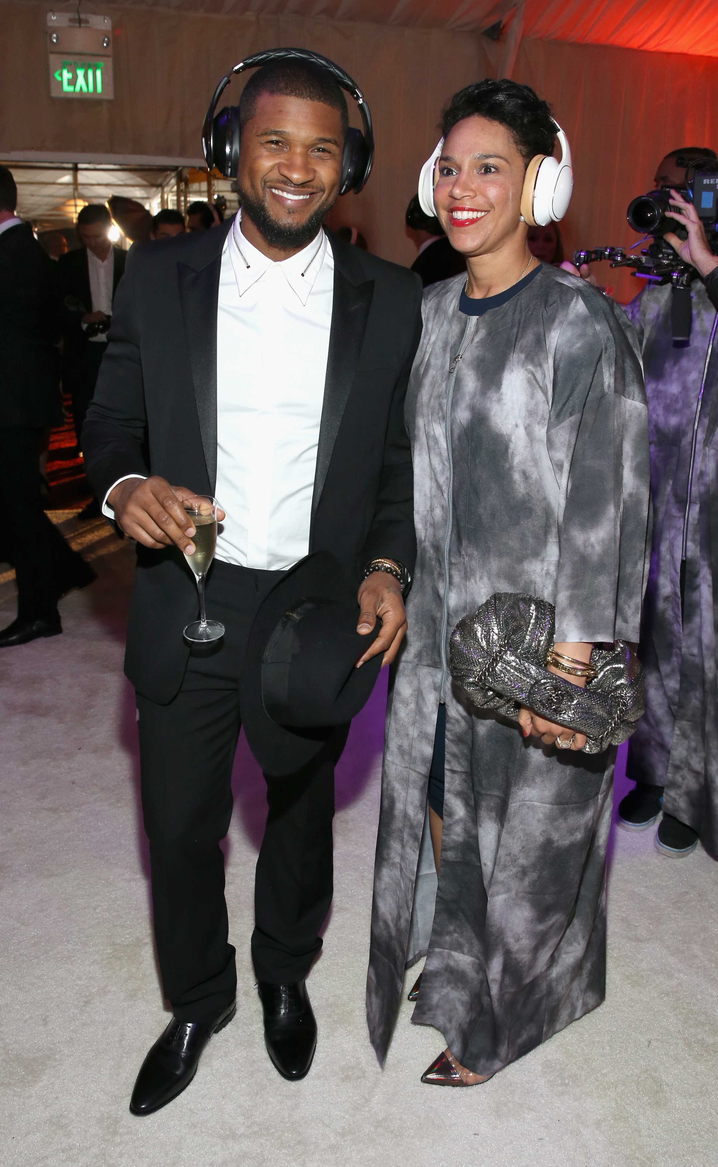 attends the Art of Elysium and Samsung Galaxy present Marina Abramovic's HEAVEN at Hangar 8 on January 10, 2015 in Los Angeles, California.