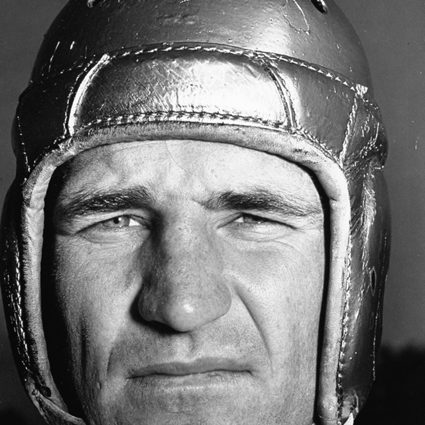 Pro Football Hall of Fame charter member "Slingin' Sammy" Baugh of the Washington Redskins, 1938.