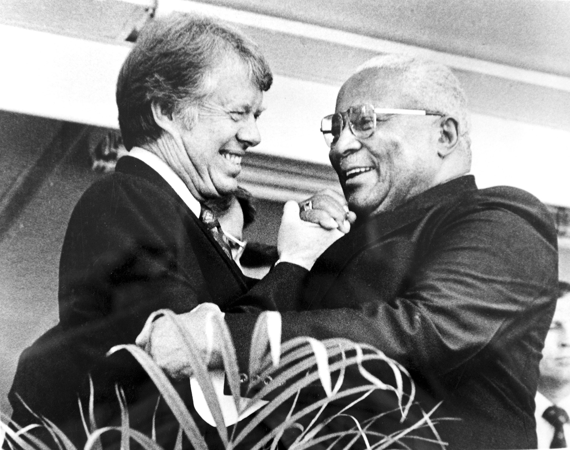 Carter with King Sr