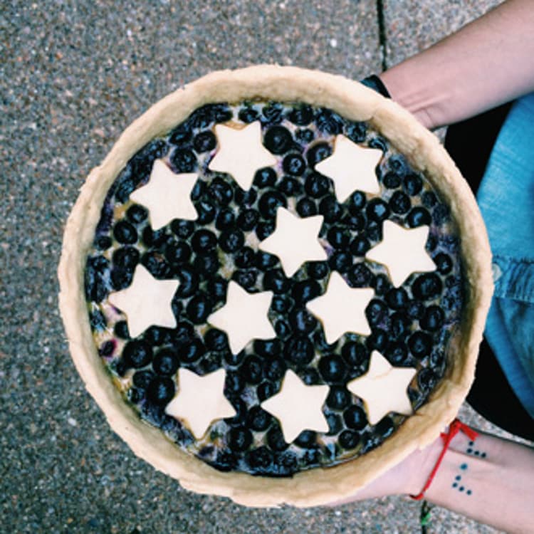 Homemade pie