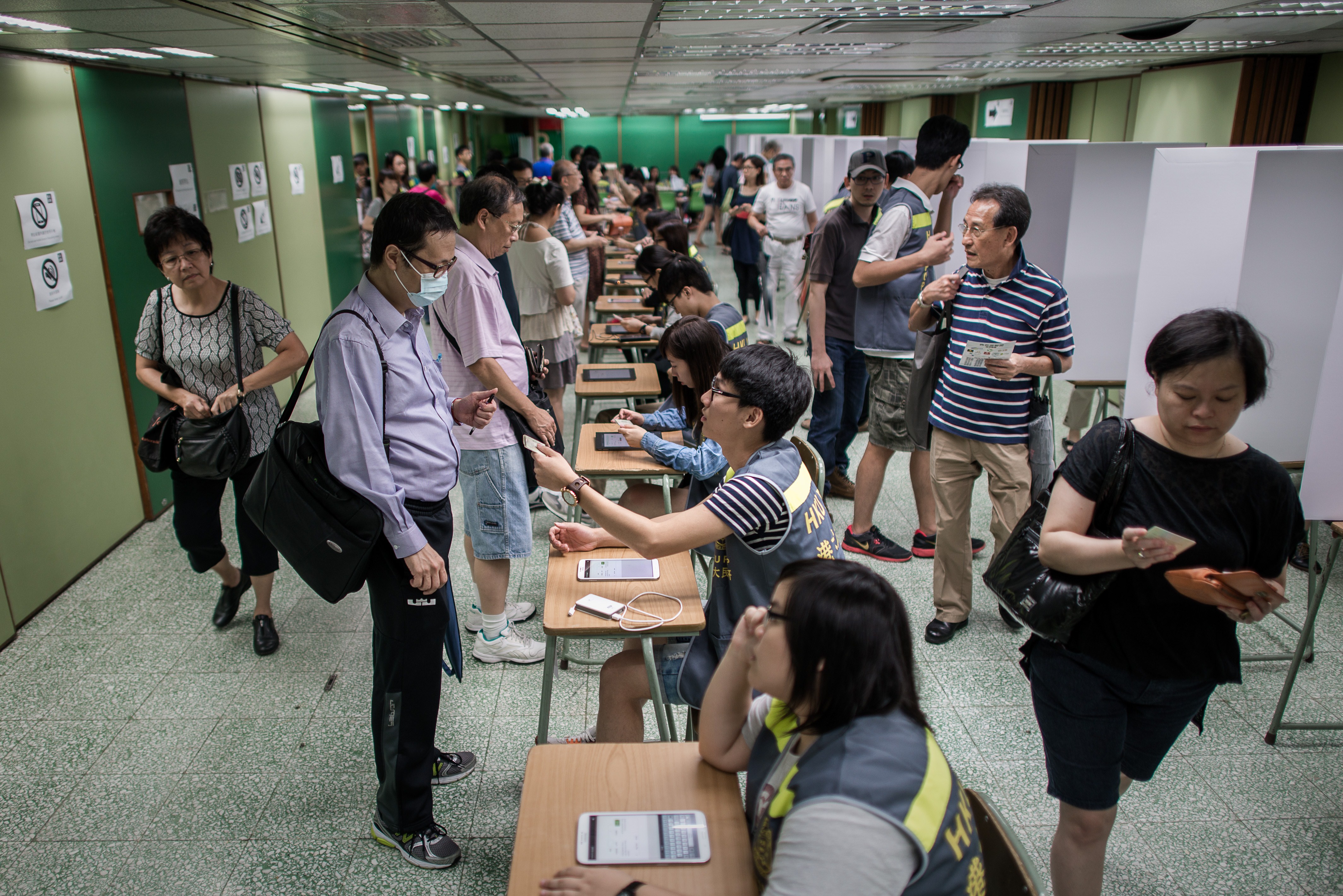 HONG KONG-POLITICS-DEMOCRACY