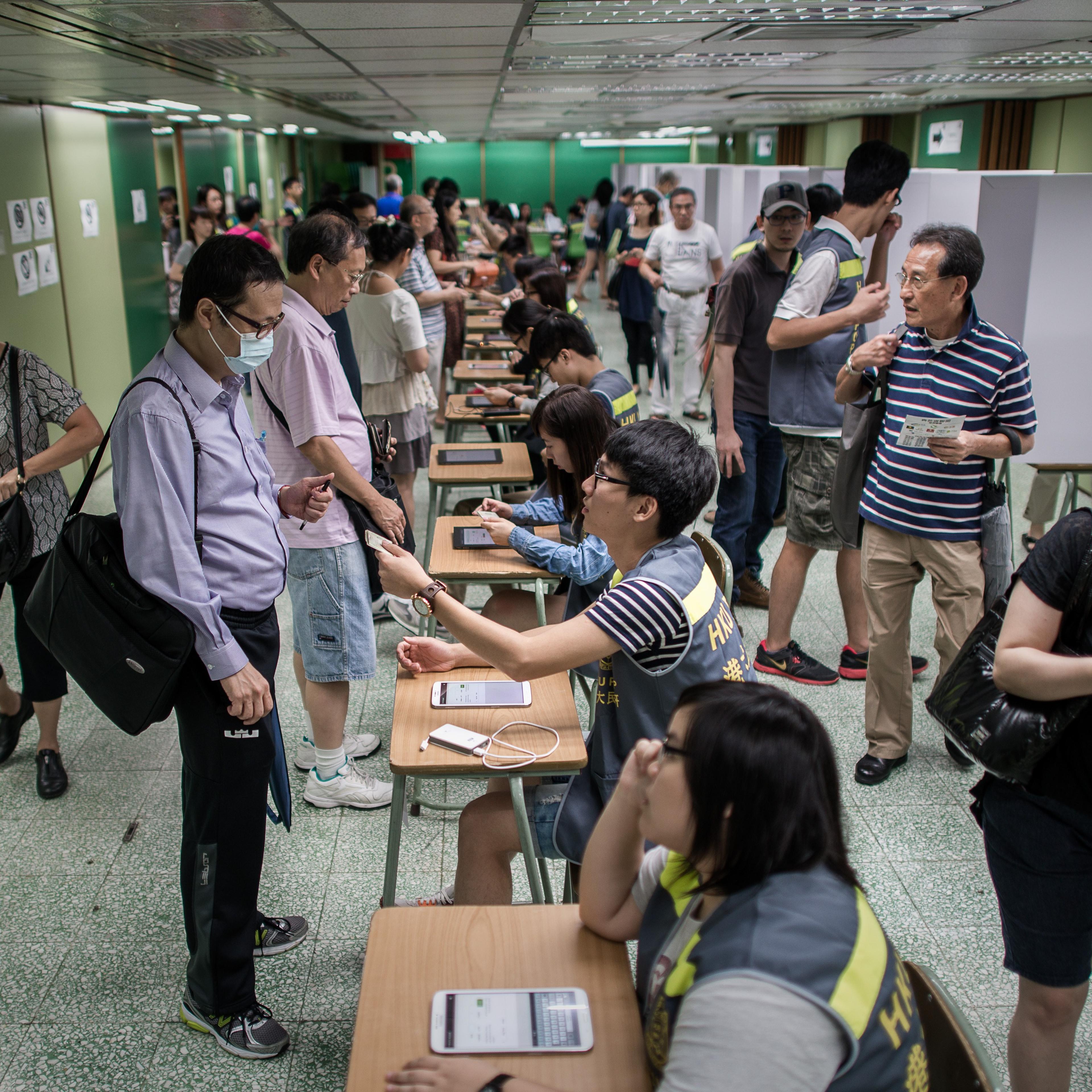HONG KONG-POLITICS-DEMOCRACY