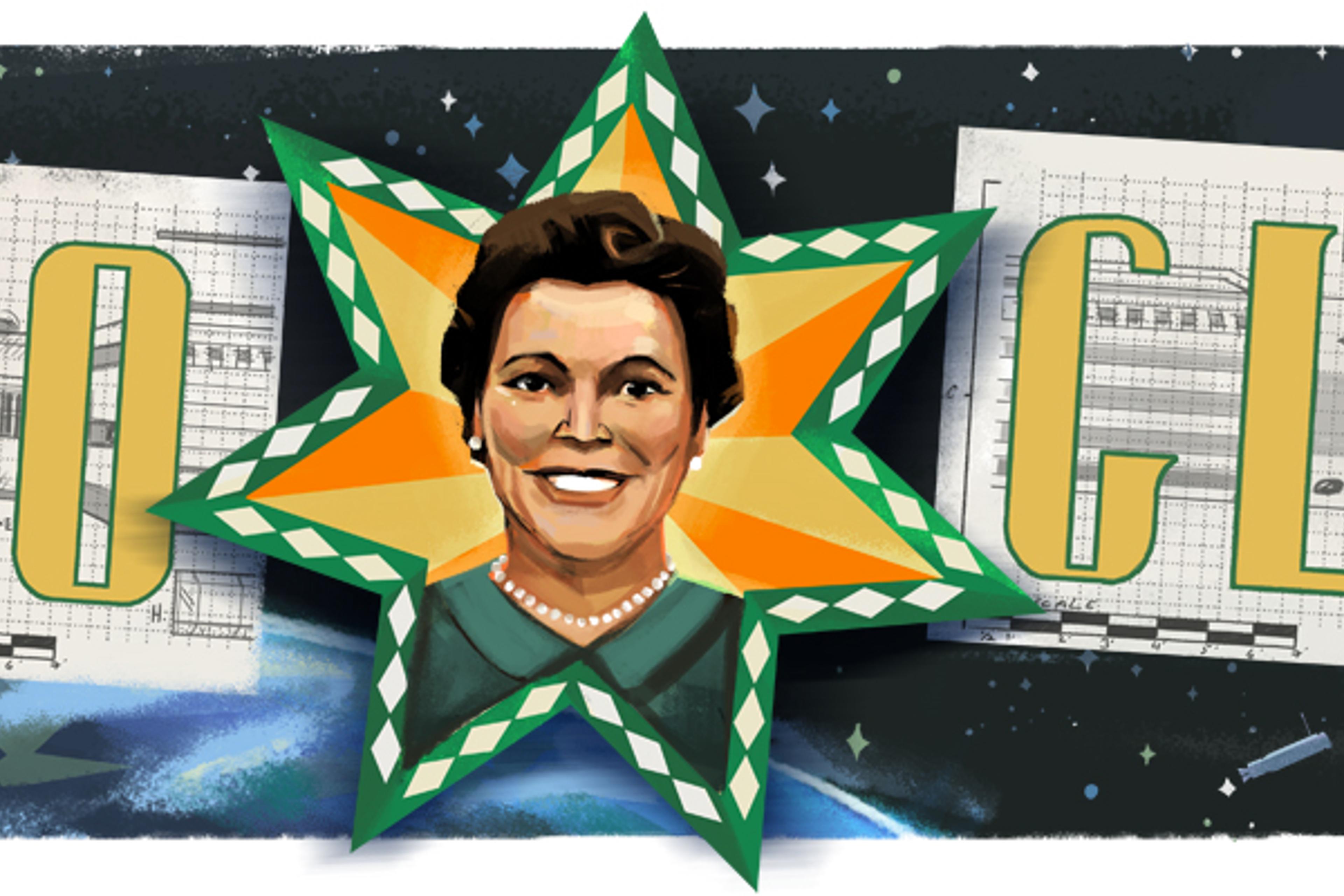 Google Doodle celebrates the 110th birthday of Mary G. Ross on August 9, 2018.
