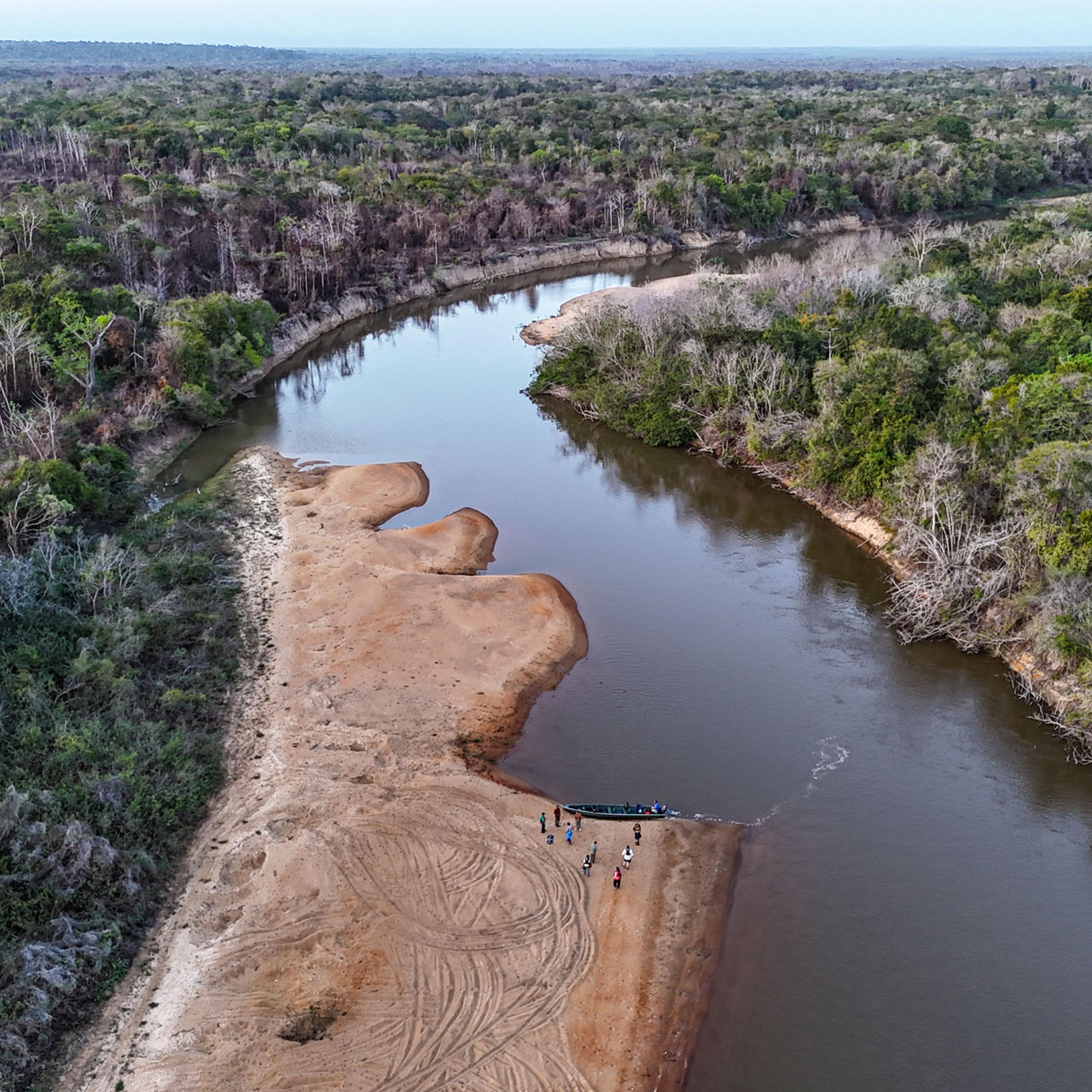 The Rupununi River in Guyana